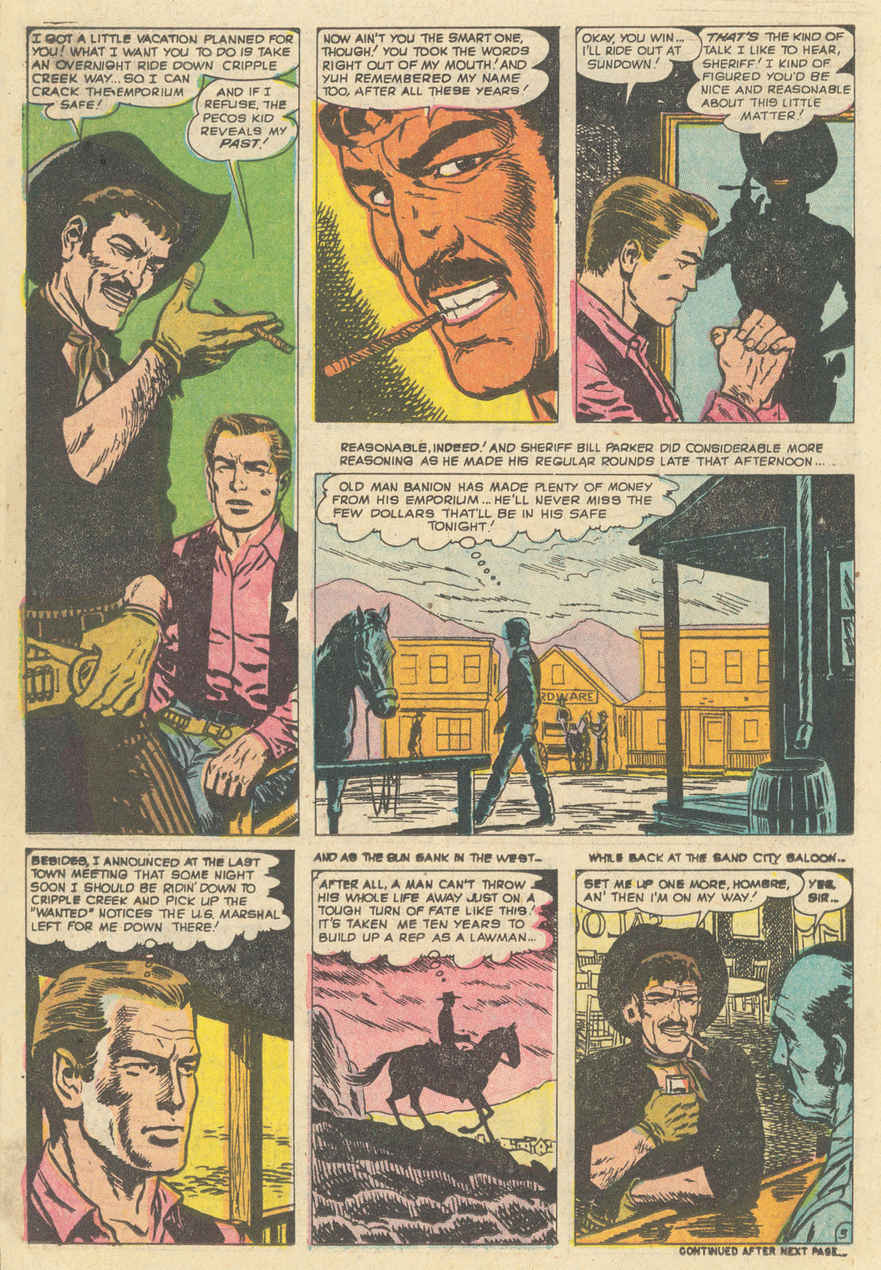 Read online Western Gunfighters (1956) comic -  Issue #27 - 18