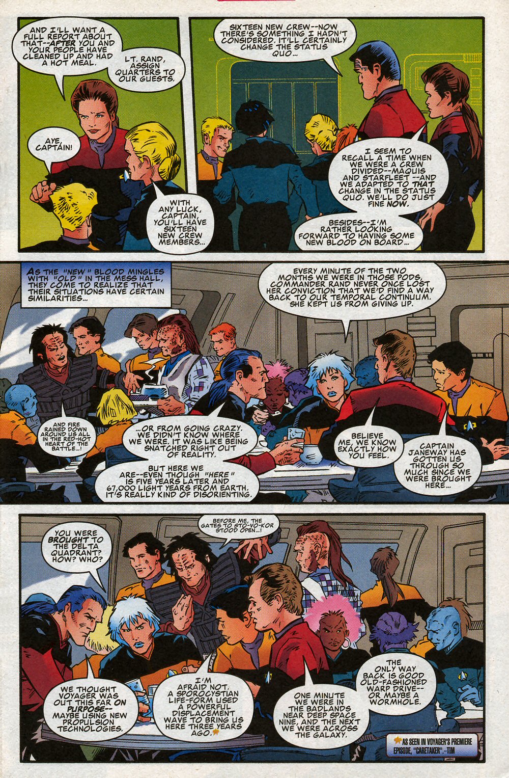 Read online Star Trek: Voyager comic -  Issue #10 - 14