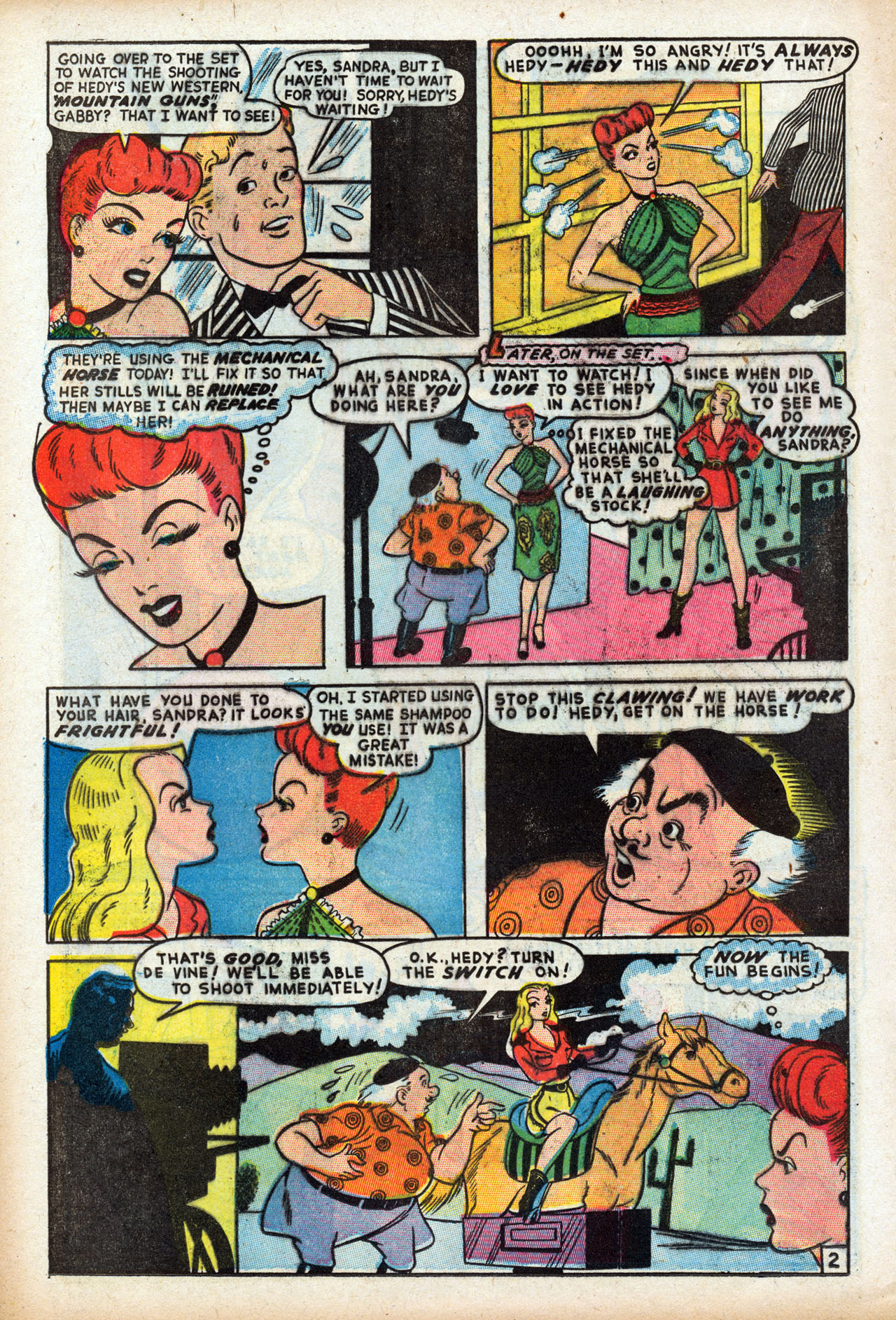 Read online Comedy Comics (1948) comic -  Issue #3 - 25