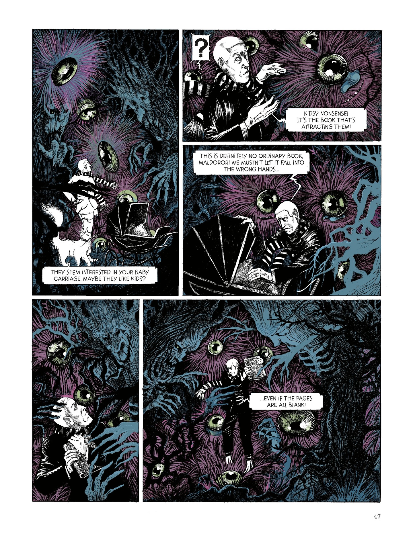 Read online The Monstrous Dreams of Mr. Providence comic -  Issue # TPB - 48