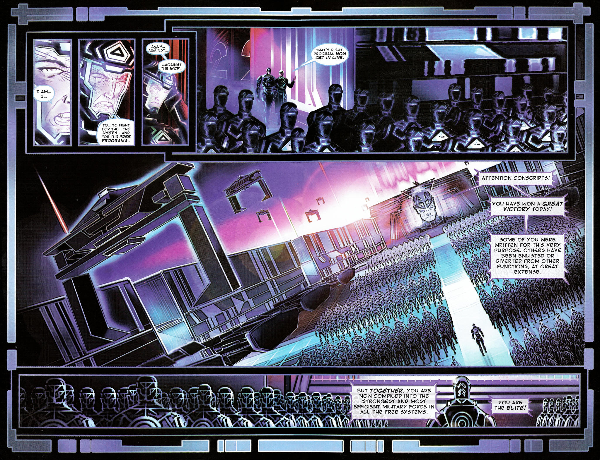 Read online TRON: Ghost in the Machine comic -  Issue #2 - 7