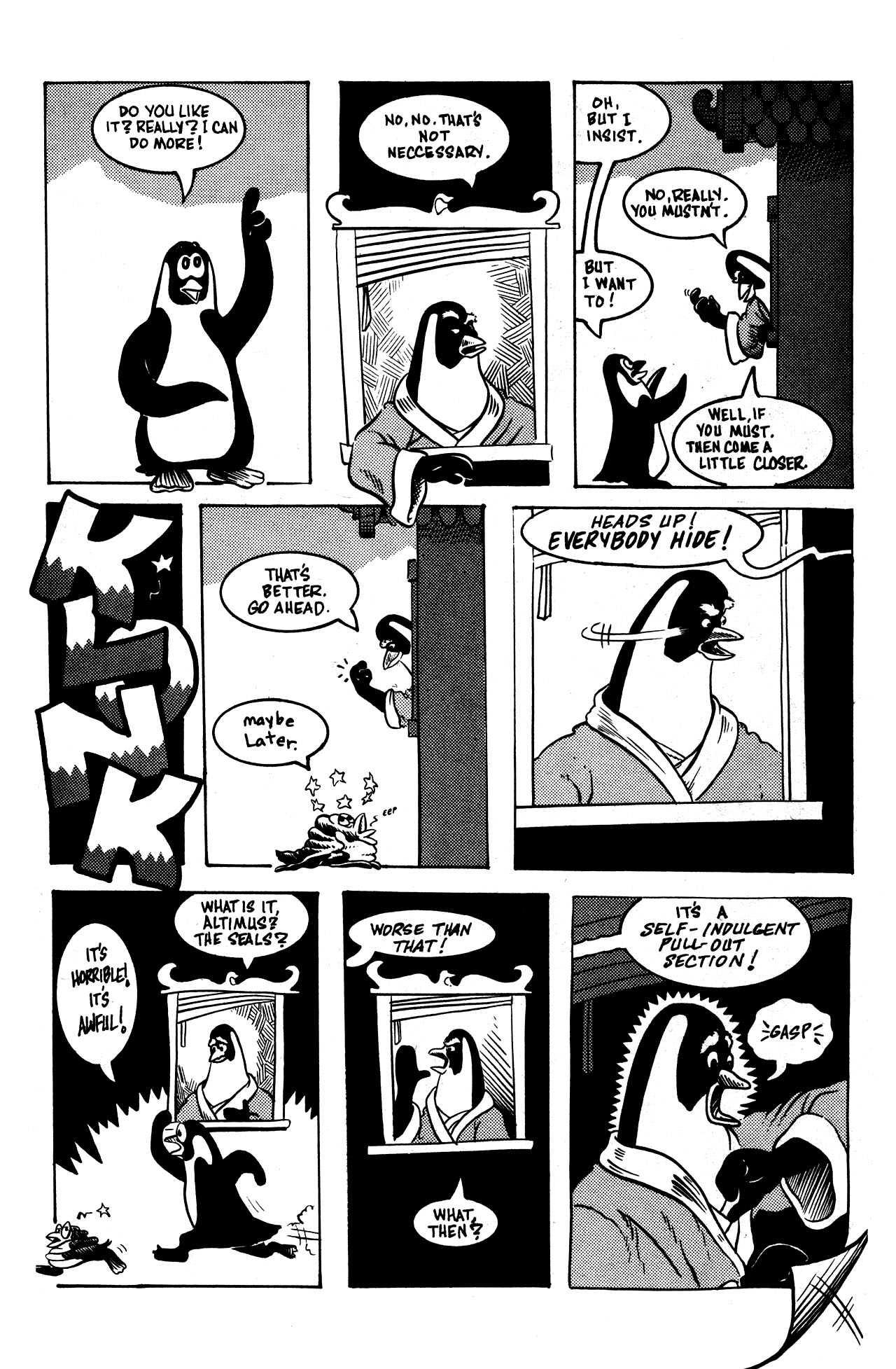 Read online Samurai Penguin comic -  Issue #8 - 12