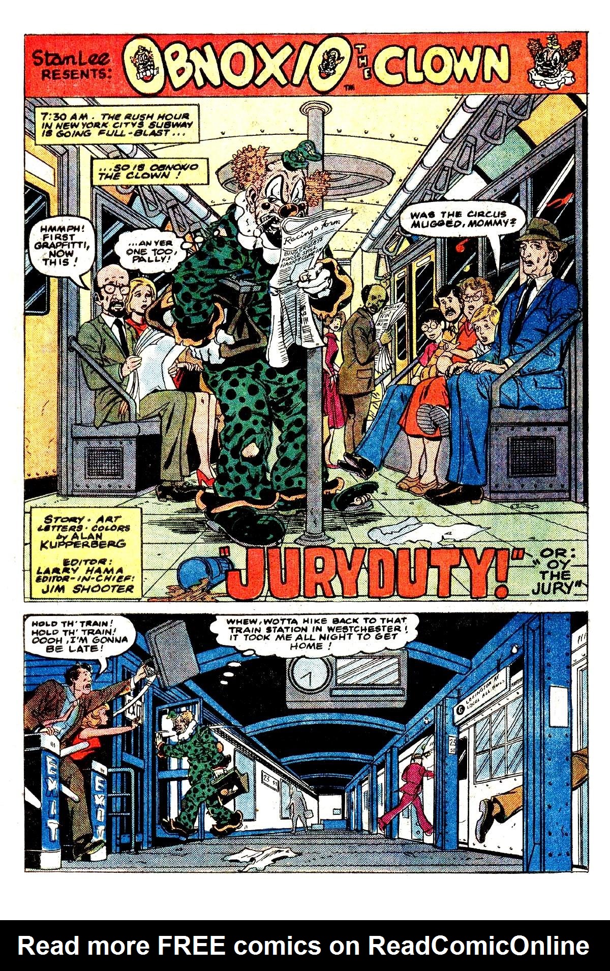 Read online Obnoxio the Clown comic -  Issue # Full - 13