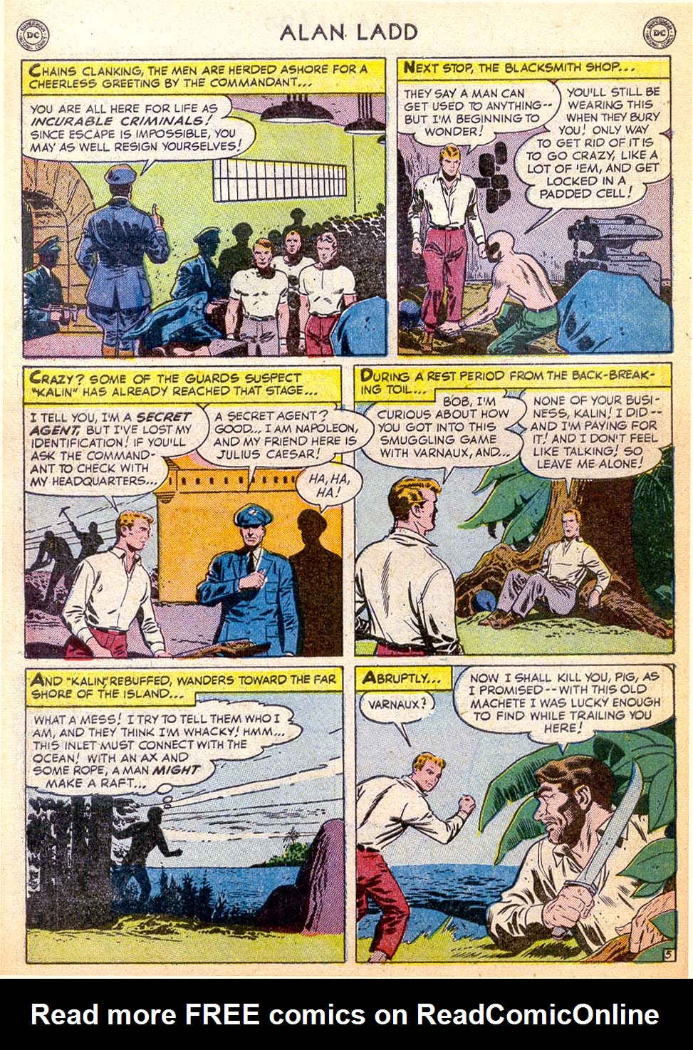Read online Adventures of Alan Ladd comic -  Issue #9 - 44