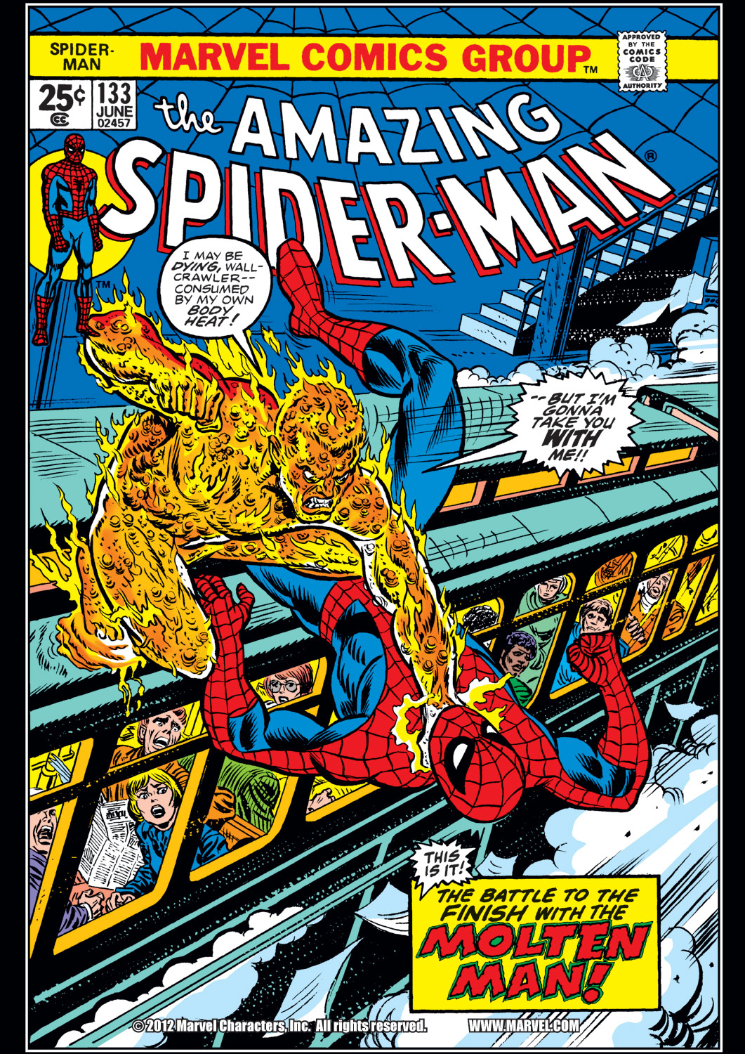 Read online The Amazing Spider-Man (1963) comic -  Issue #133 - 1