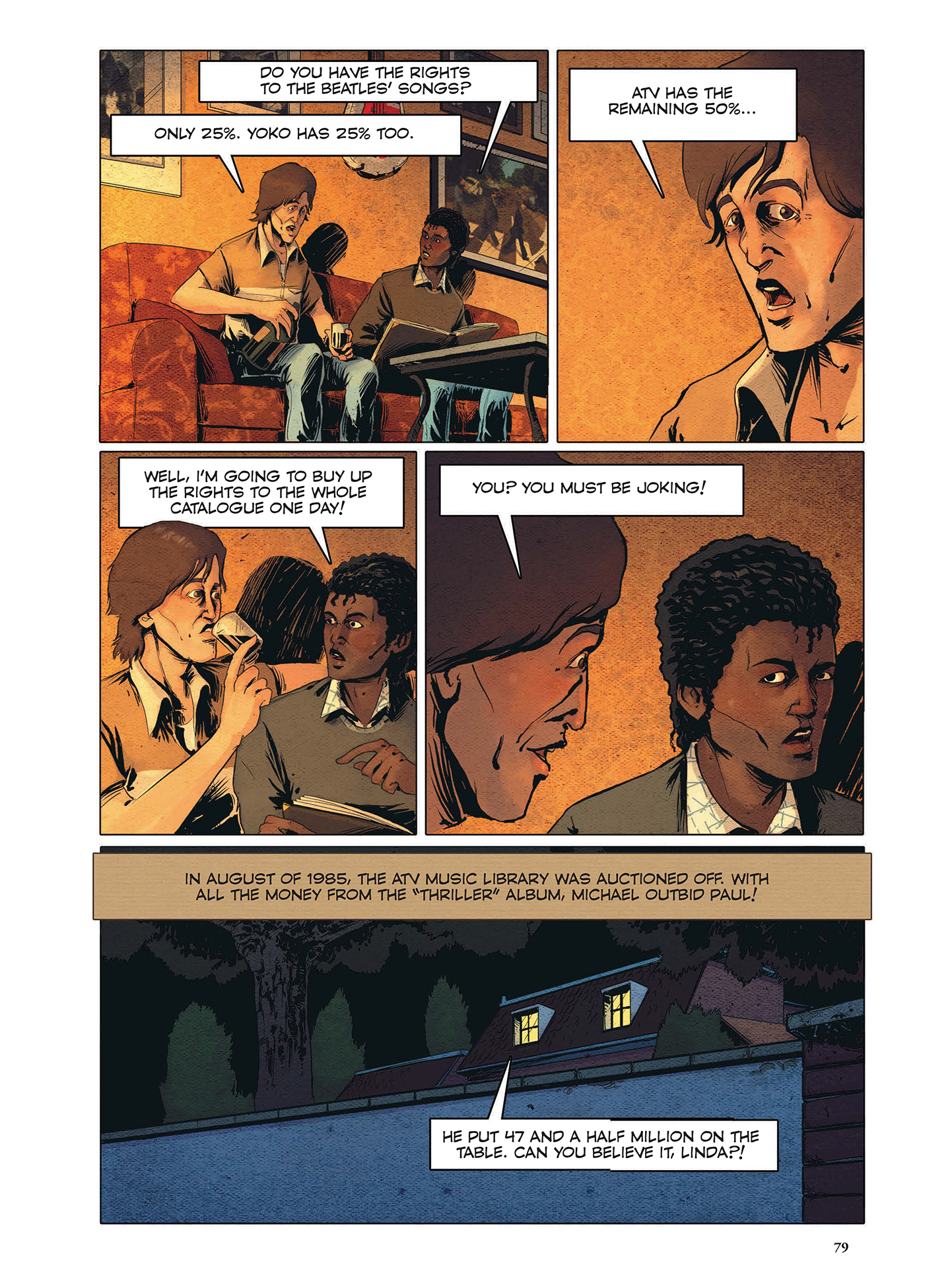 Read online Michael Jackson in Comics comic -  Issue # TPB (Part 1) - 79
