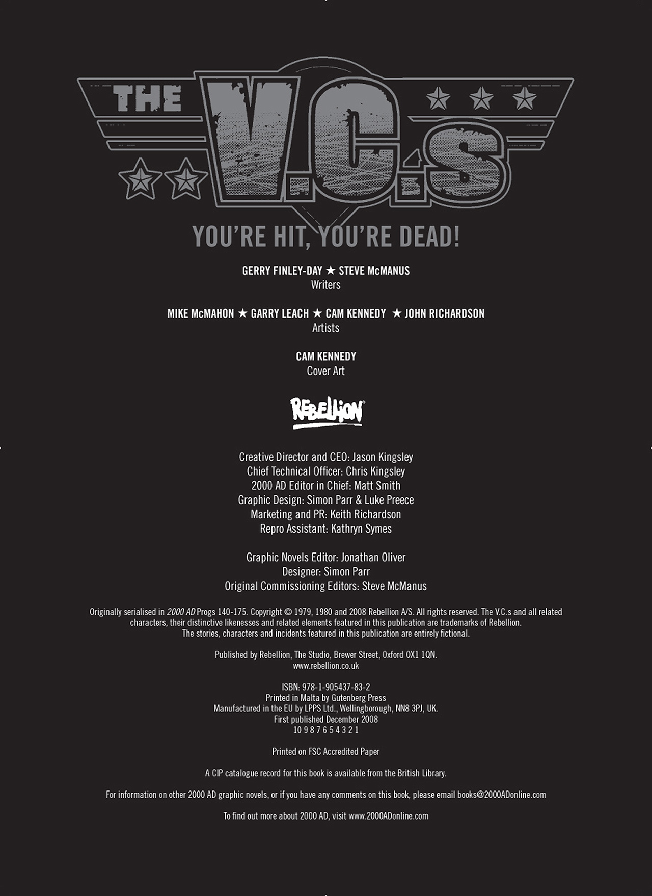 Read online The V.C.s comic -  Issue # TPB 1 - 3