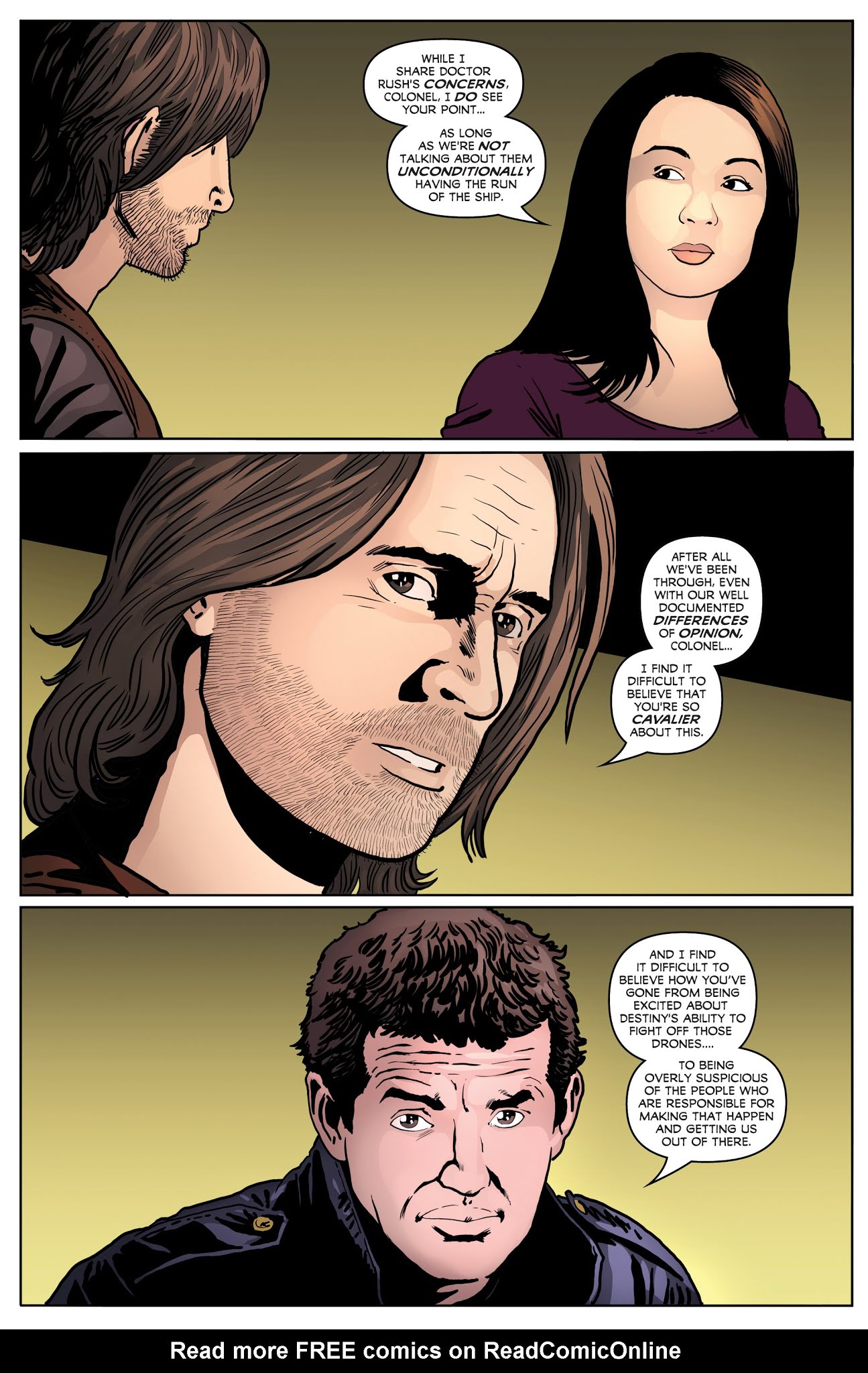 Read online Stargate Universe: Back To Destiny comic -  Issue #6 - 15
