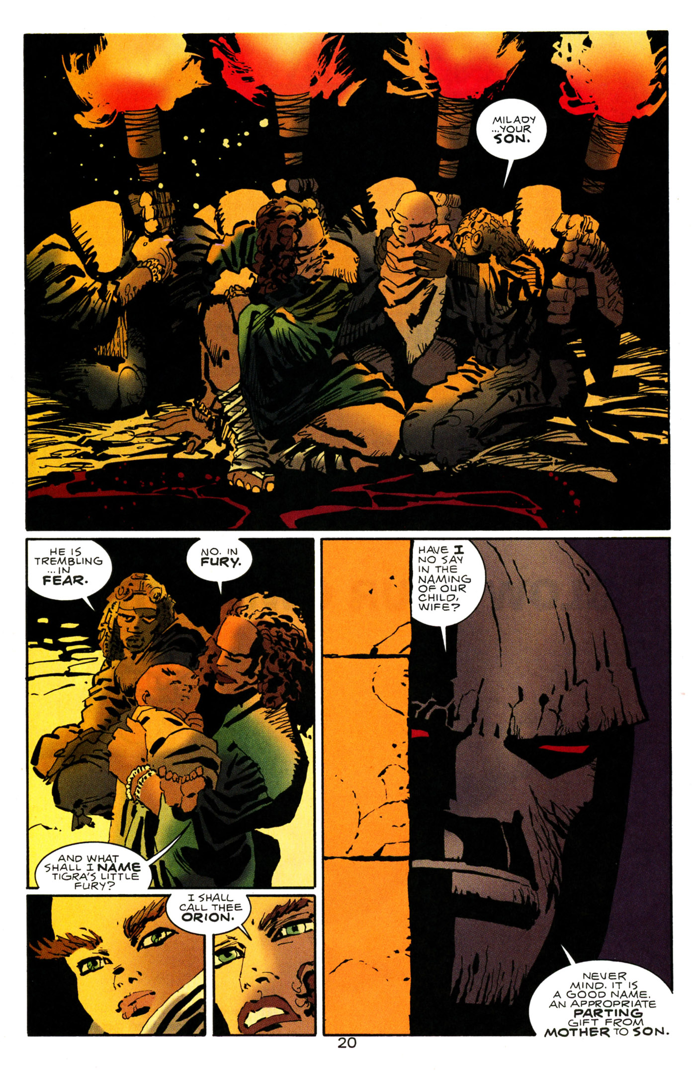 Read online Orion comic -  Issue #3 - 21