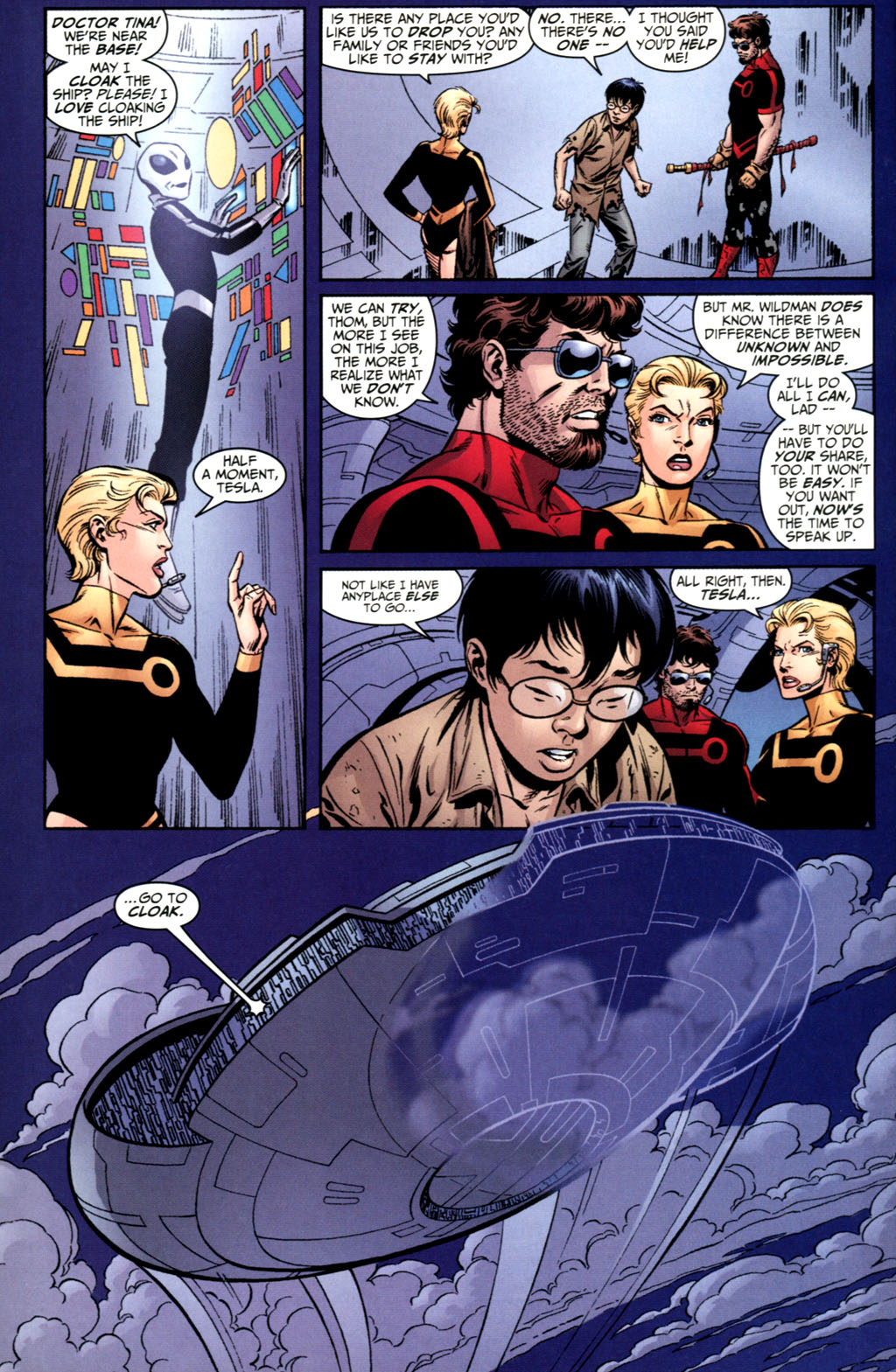 Read online Section Zero comic -  Issue #1 - 20