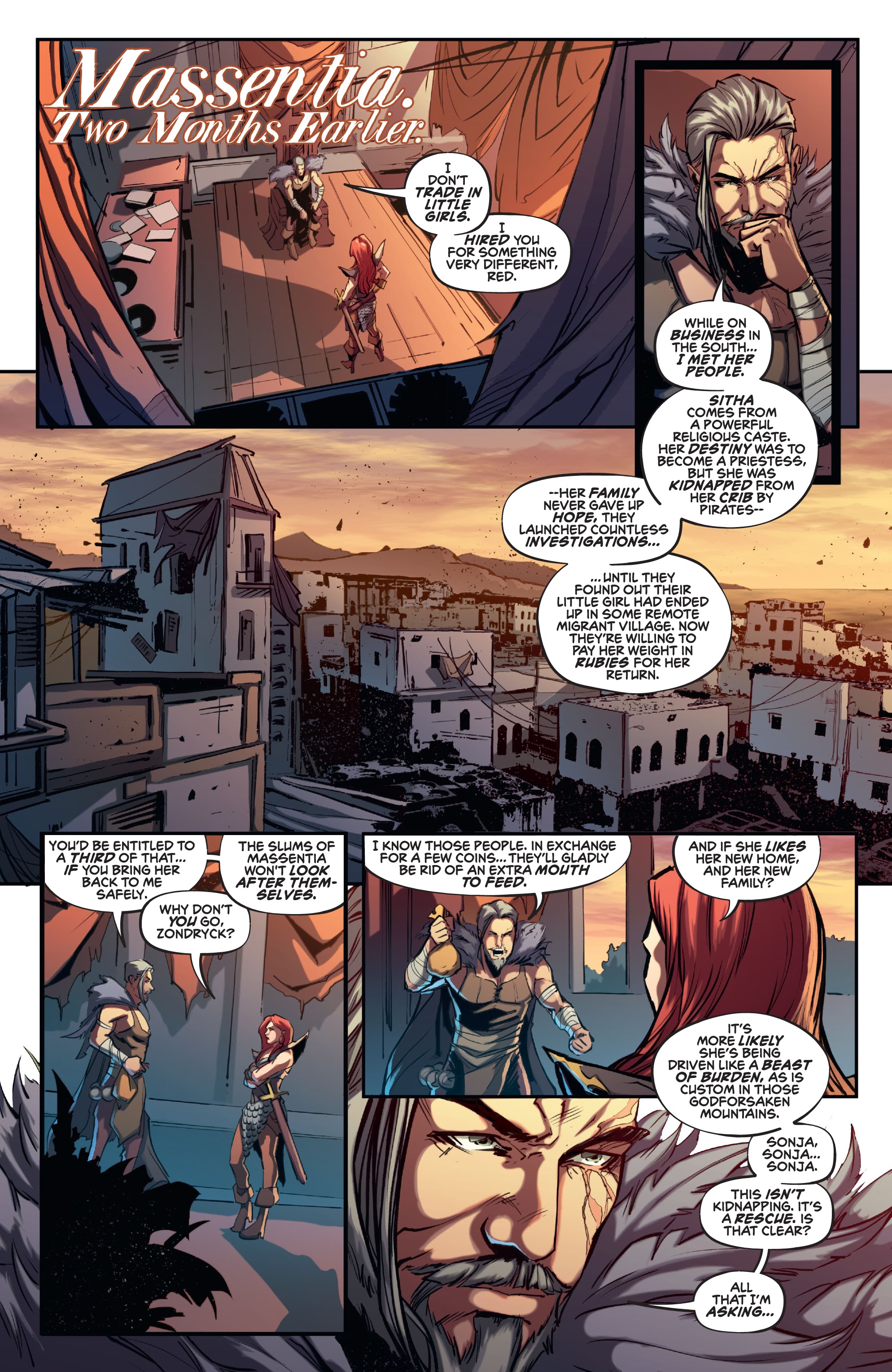 Read online Red Sonja (2021) comic -  Issue #1 - 18