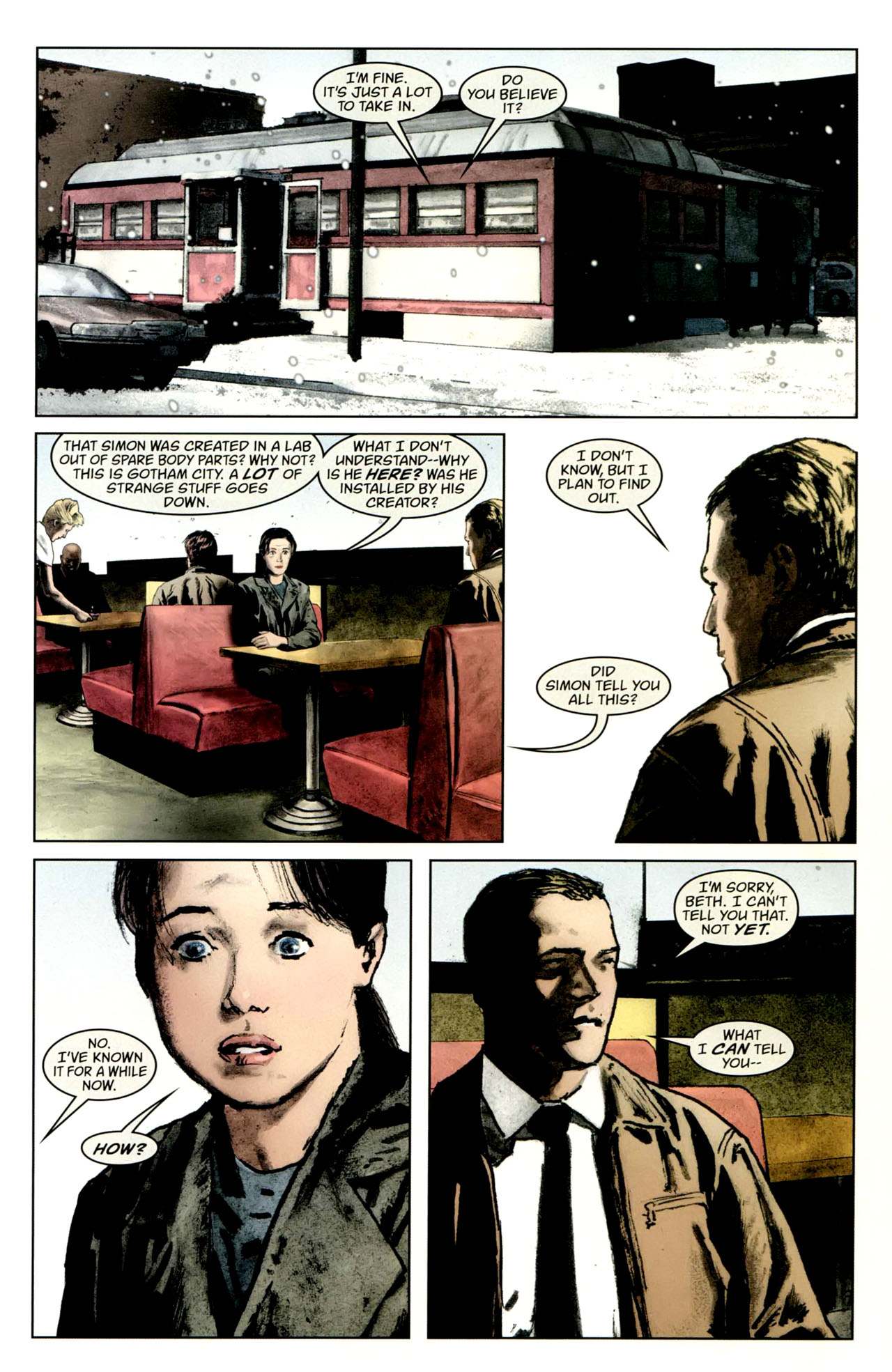 Read online Simon Dark comic -  Issue #7 - 12
