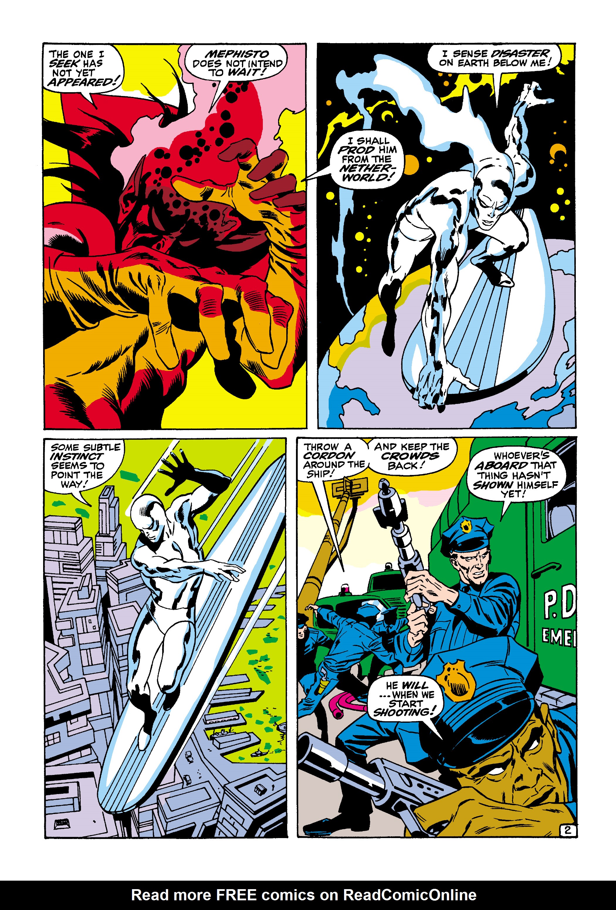 Read online Marvel Masterworks: The Silver Surfer comic -  Issue # TPB 2 (Part 1) - 71