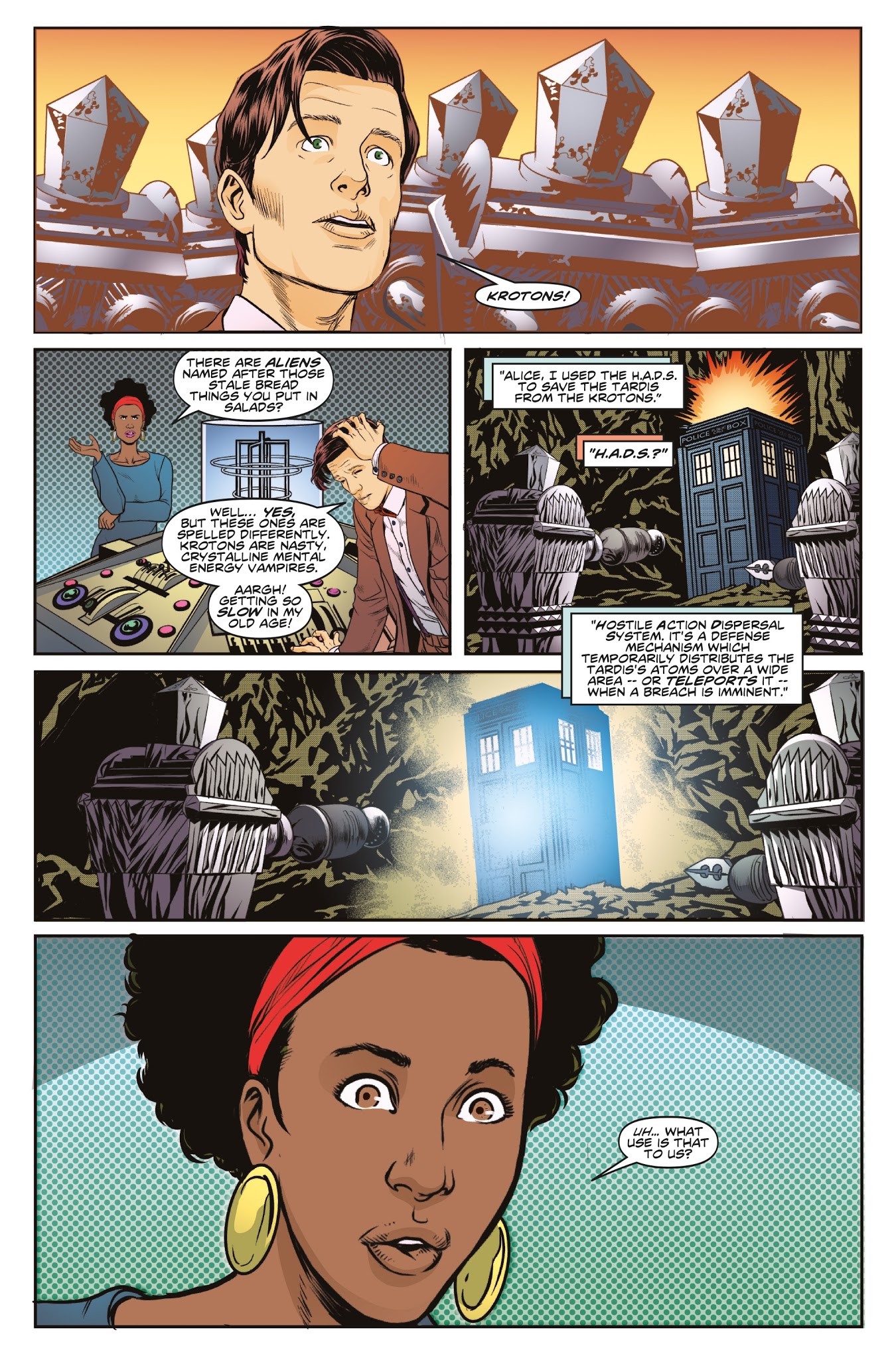 Read online Doctor Who: The Eleventh Doctor Year Three comic -  Issue #12 - 13