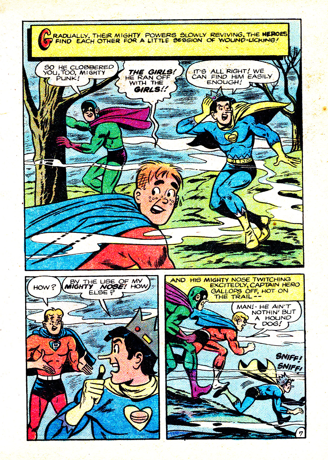 Read online Captain Hero Comics Digest Magazine comic -  Issue # TPB - 44