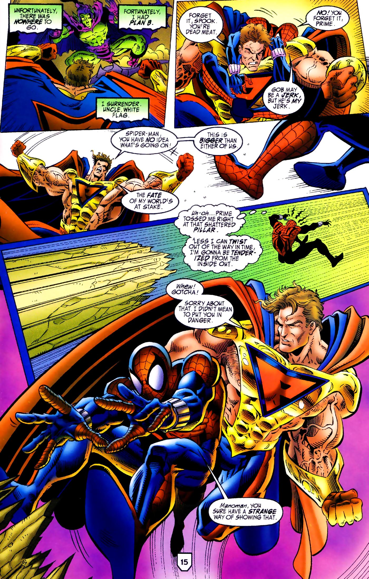 Read online UltraForce/Spider-Man comic -  Issue #1B - 16