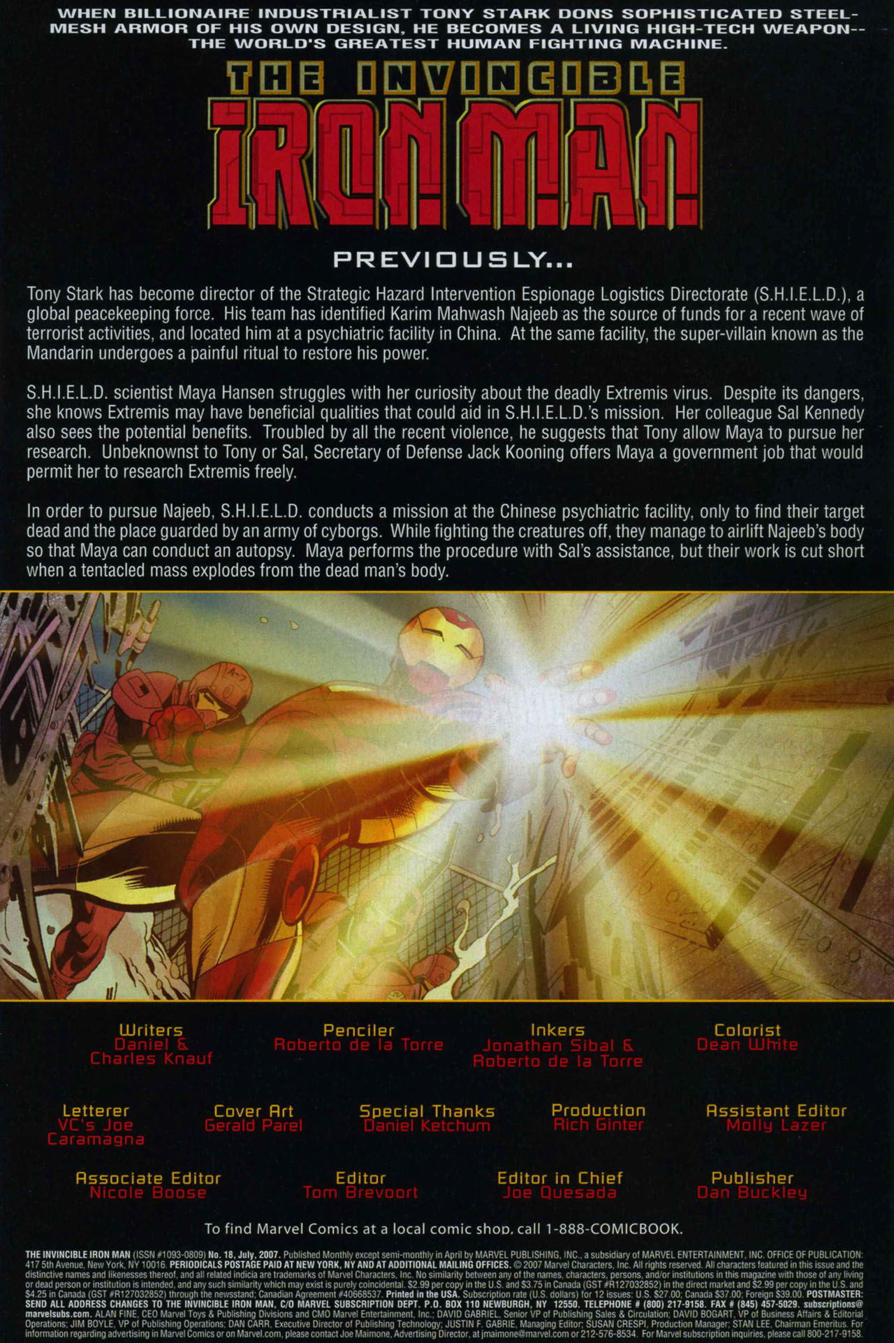 Read online The Invincible Iron Man (2007) comic -  Issue #18 - 2