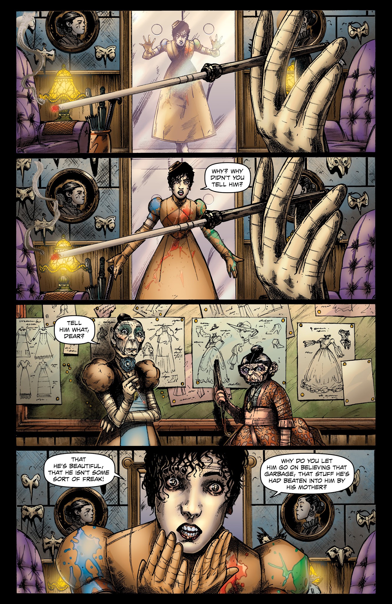 Read online Fashion Beast comic -  Issue #6 - 21