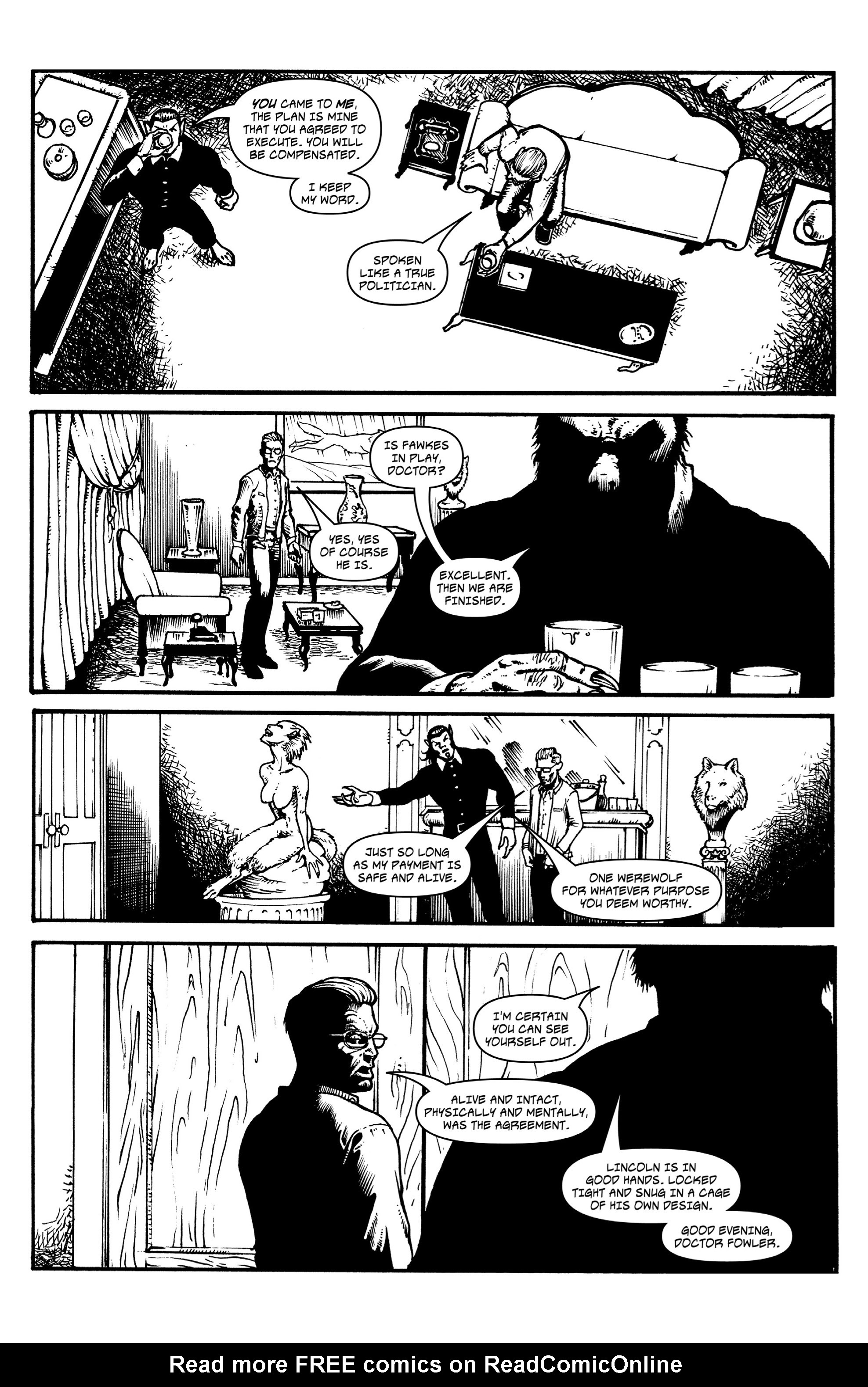 Read online Lucifer Fawkes: Blood Flow comic -  Issue # Full - 11