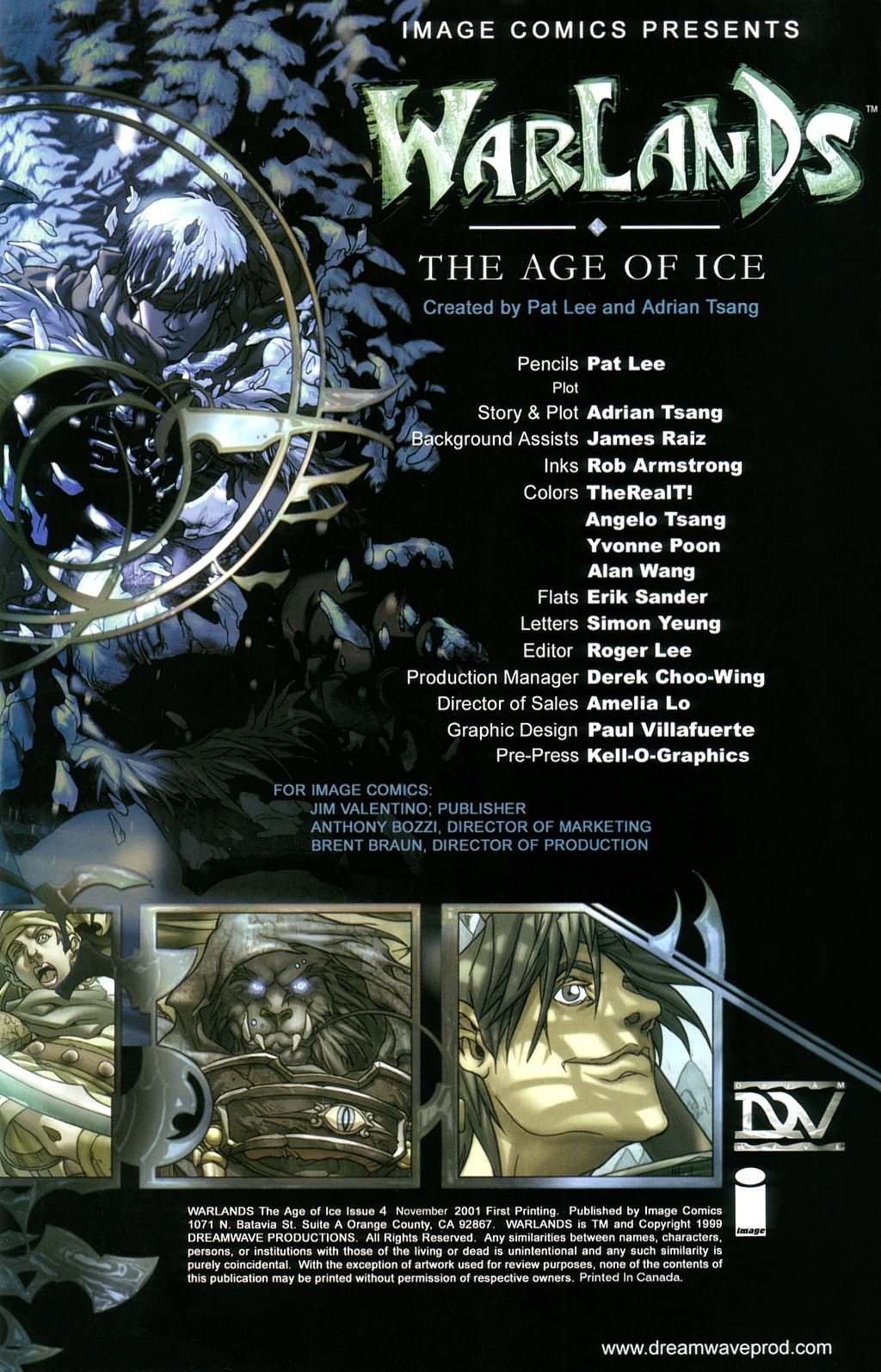 Read online Warlands: The Age of Ice comic -  Issue #4 - 2