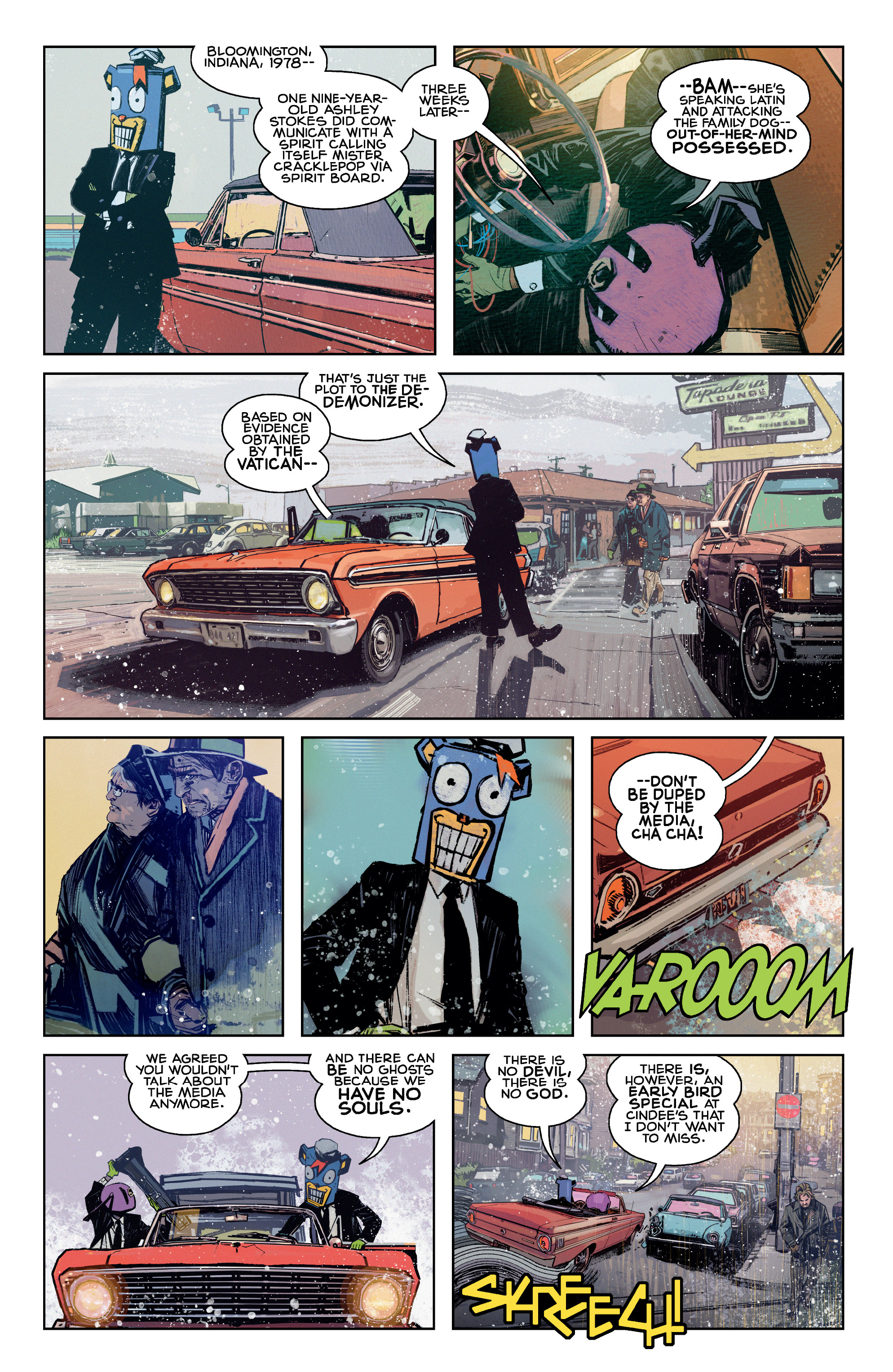 Read online Hazel and Cha Cha Save Christmas: Tales from the Umbrella Academy comic -  Issue # Full - 12