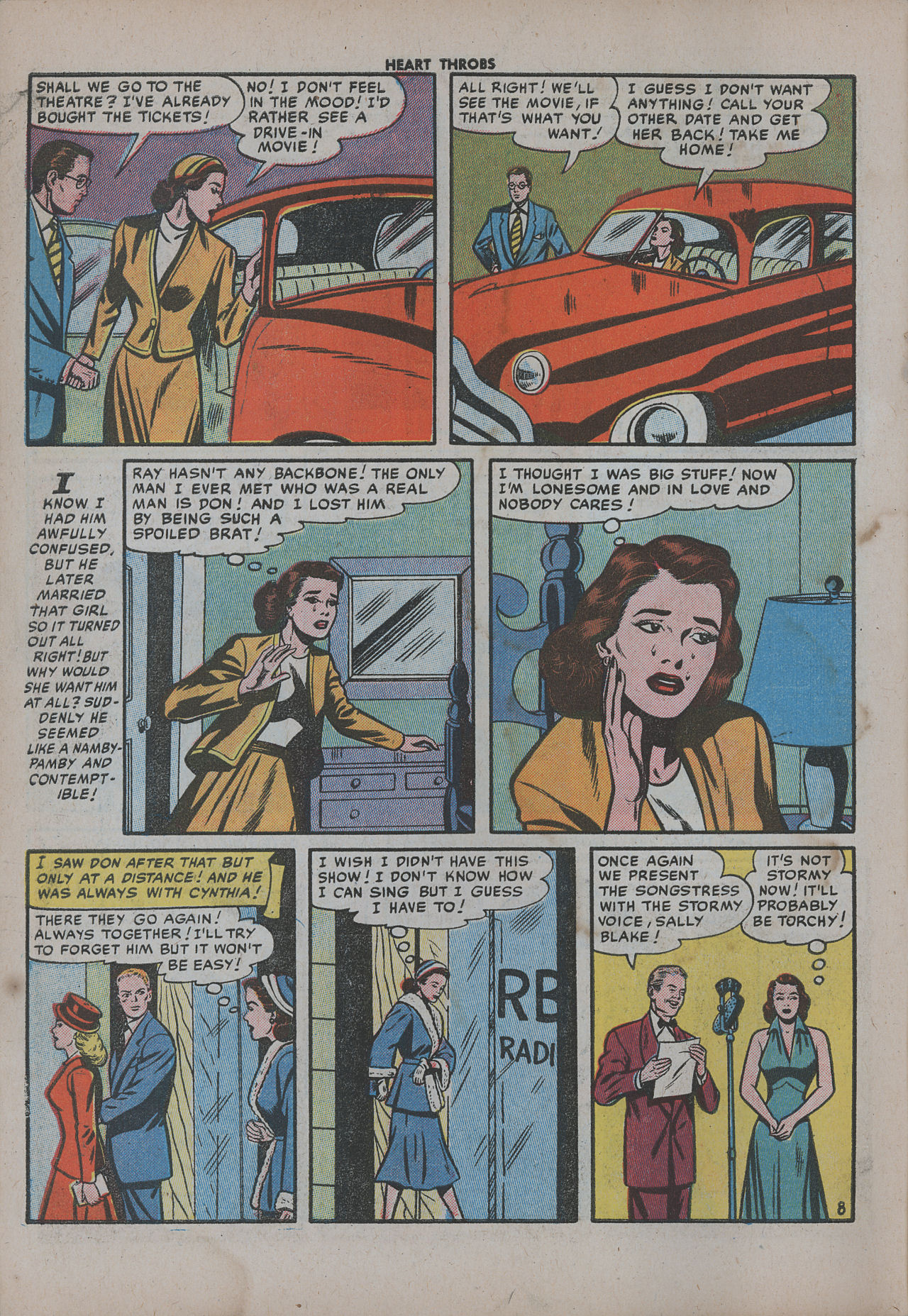 Read online Heart Throbs comic -  Issue #39 - 10