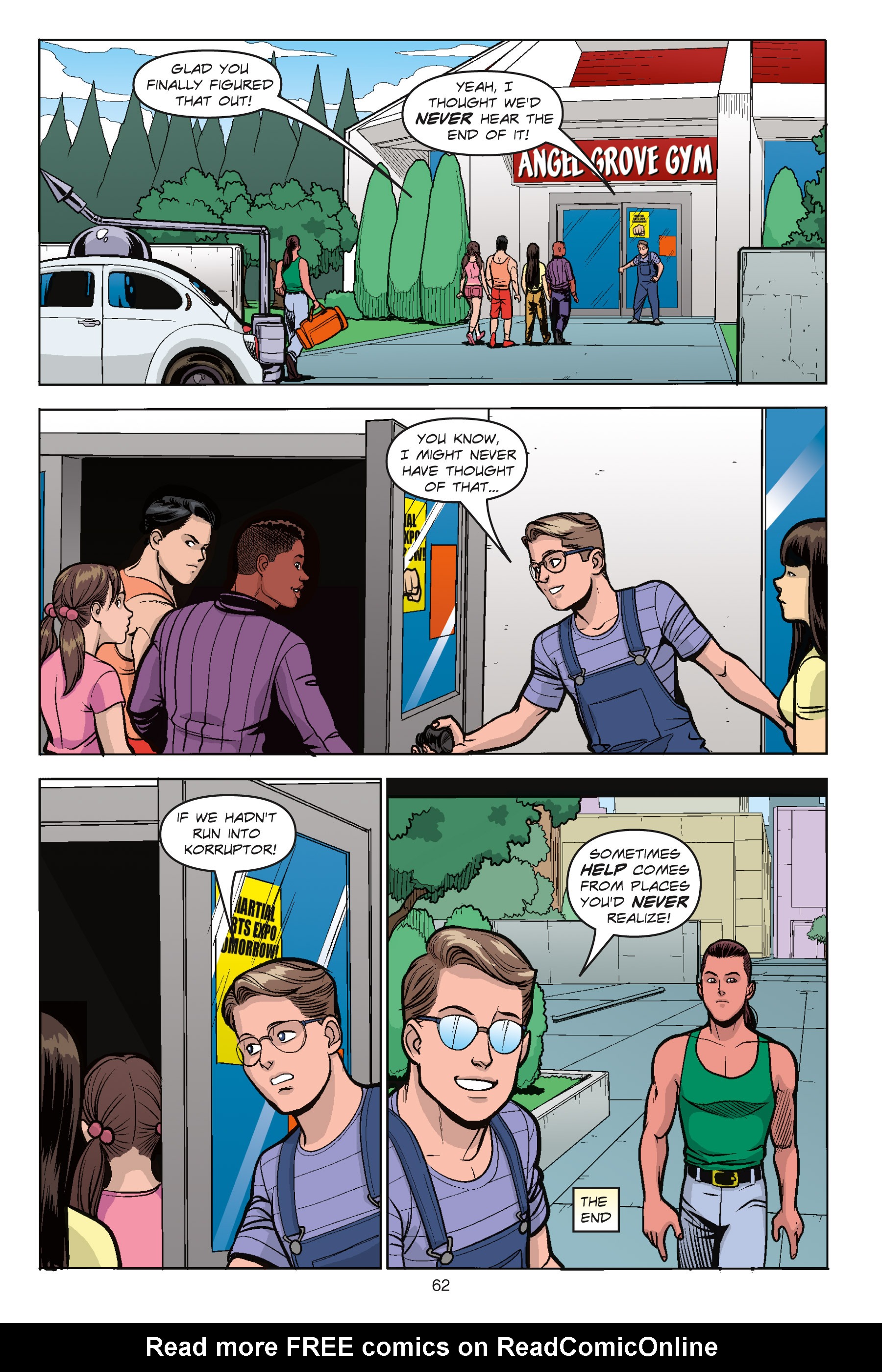 Read online Mighty Morphin Power Rangers: Going Green comic -  Issue # Full - 62