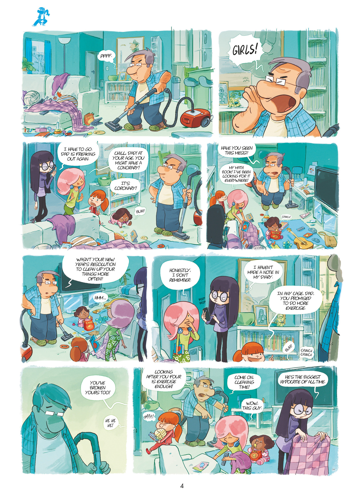 Read online Dad comic -  Issue #1 - 4