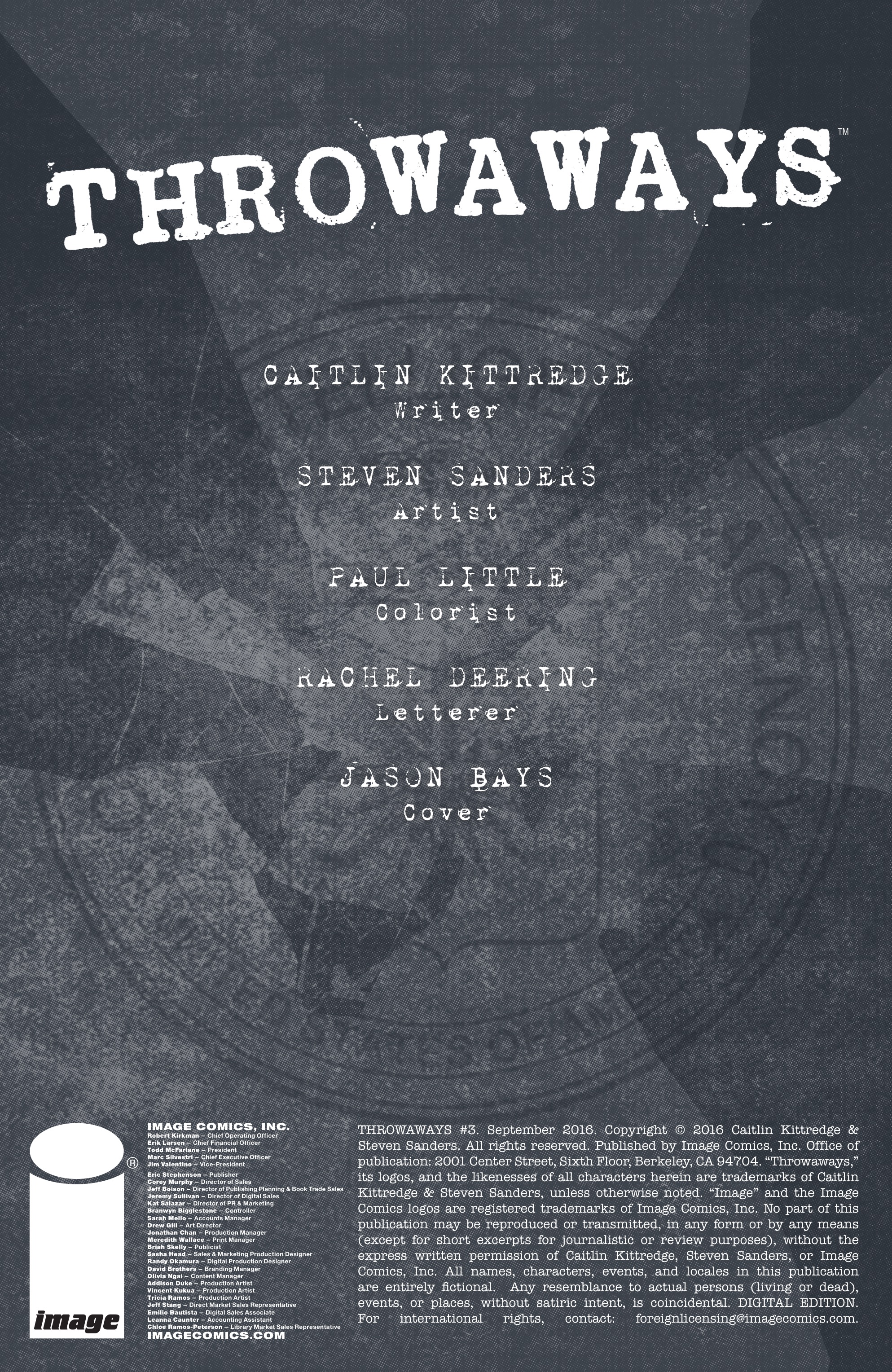 Read online Throwaways comic -  Issue #3 - 2