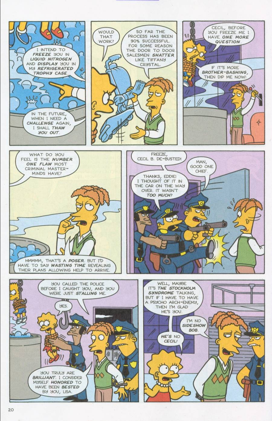 Read online Simpsons Comics comic -  Issue #71 - 21