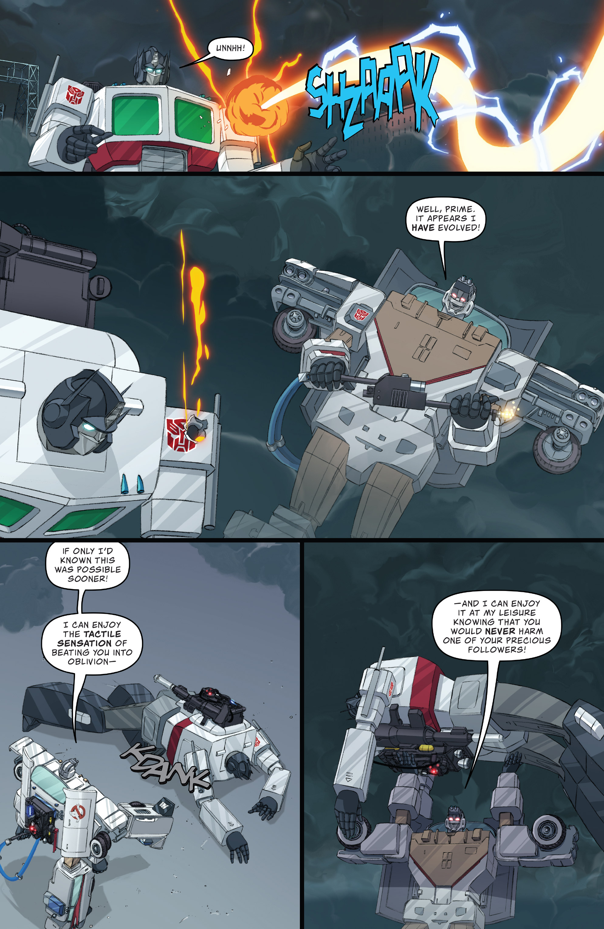 Read online Transformers/Ghostbusters comic -  Issue #5 - 14