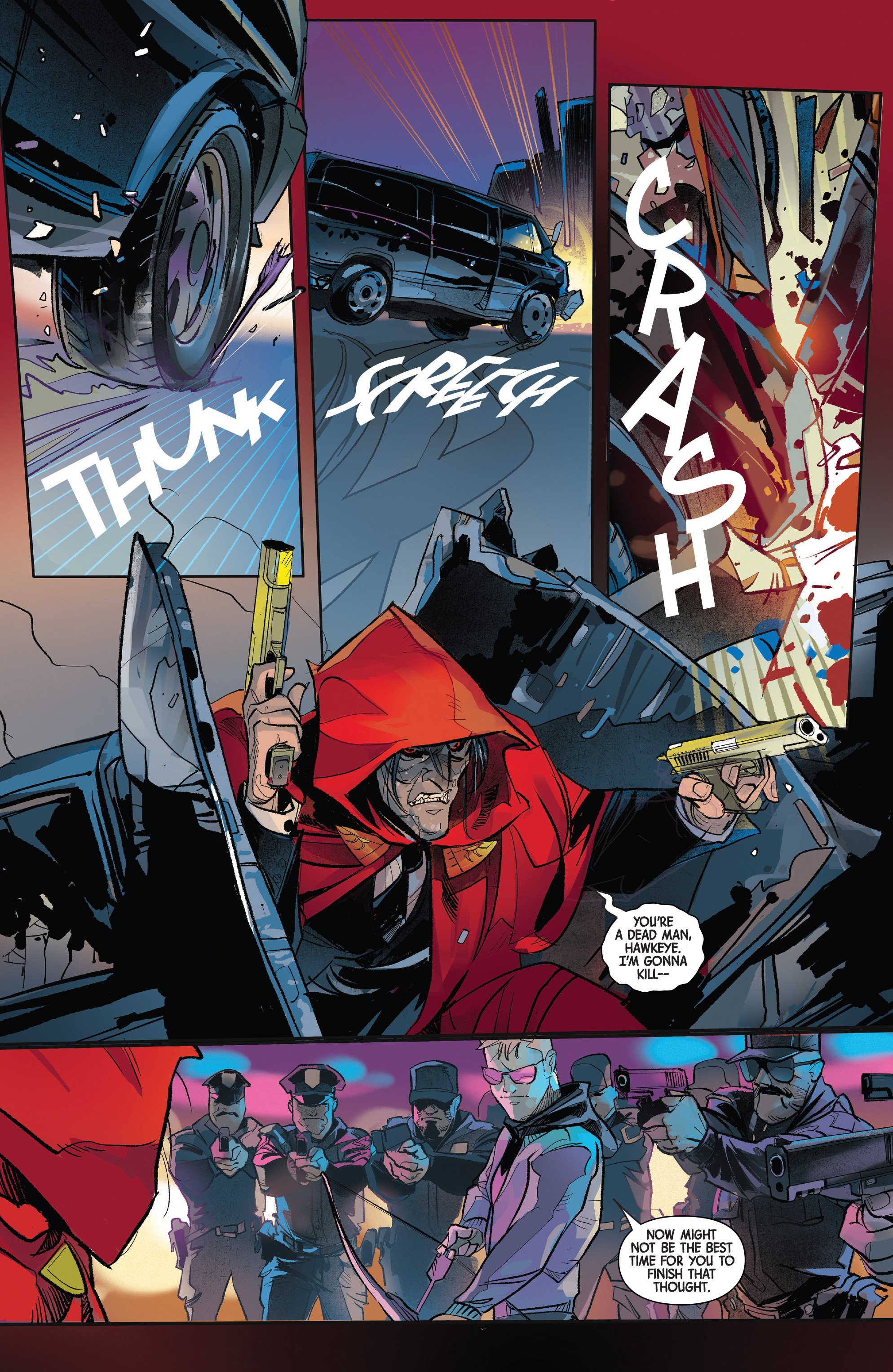 Read online Hawkeye: Freefall comic -  Issue #1 - 6