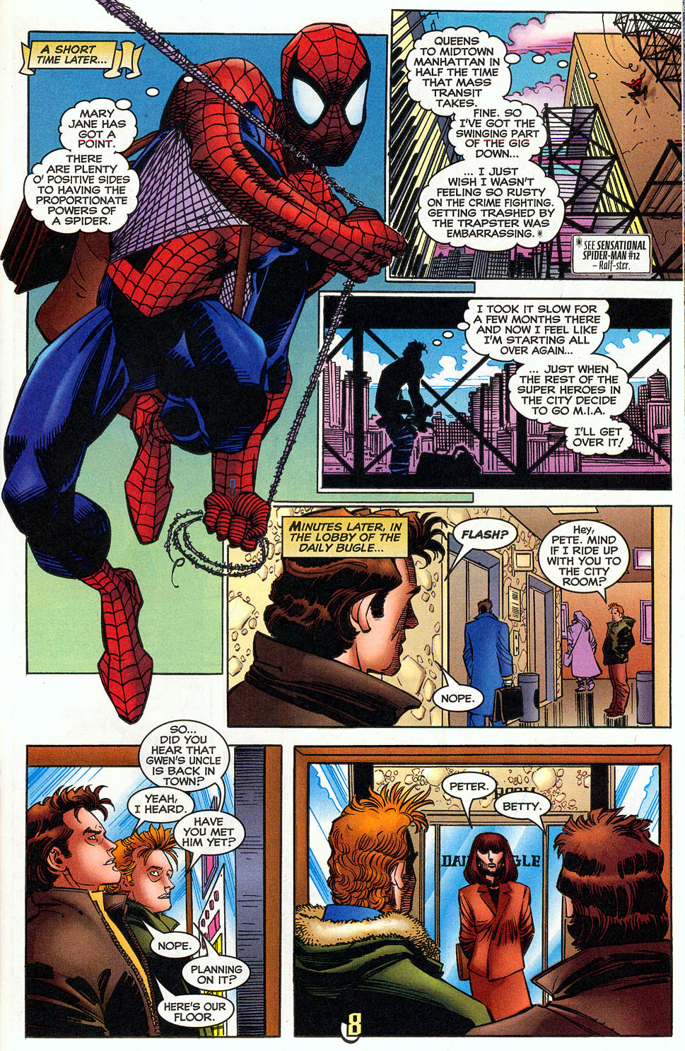 Read online Spider-Man (1990) comic -  Issue #76 - Shoc - 10