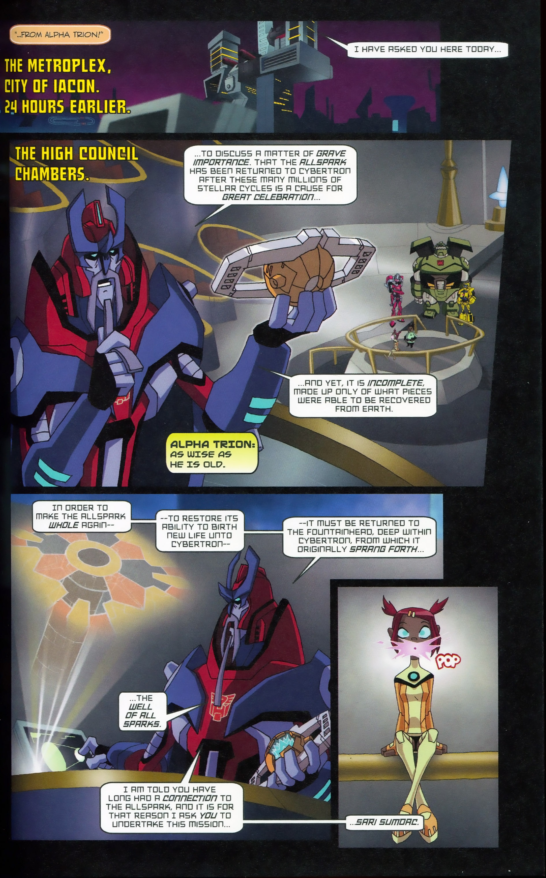 Read online Transformers Animated – Trial and Error comic -  Issue # Full - 5