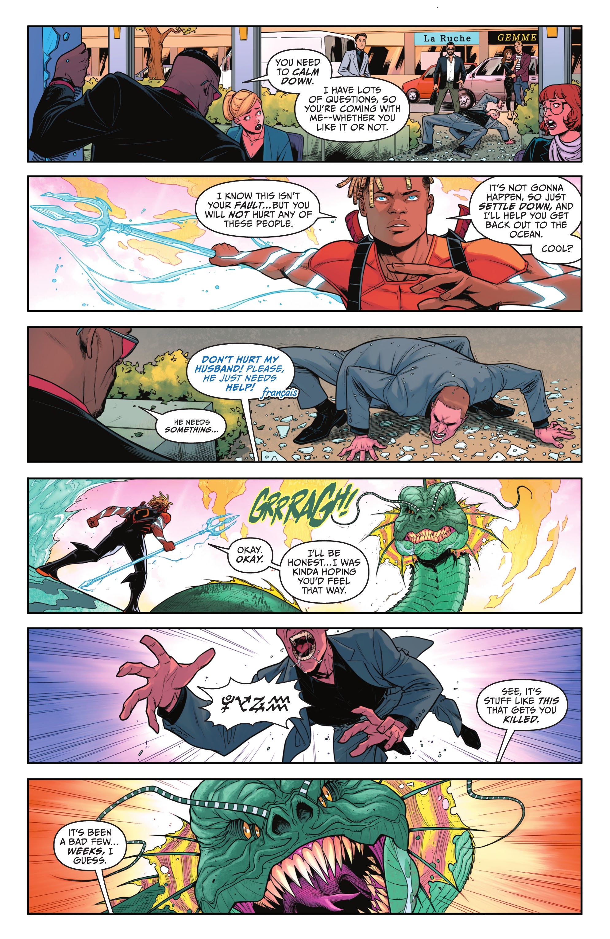 Read online Aquamen comic -  Issue #1 - 10