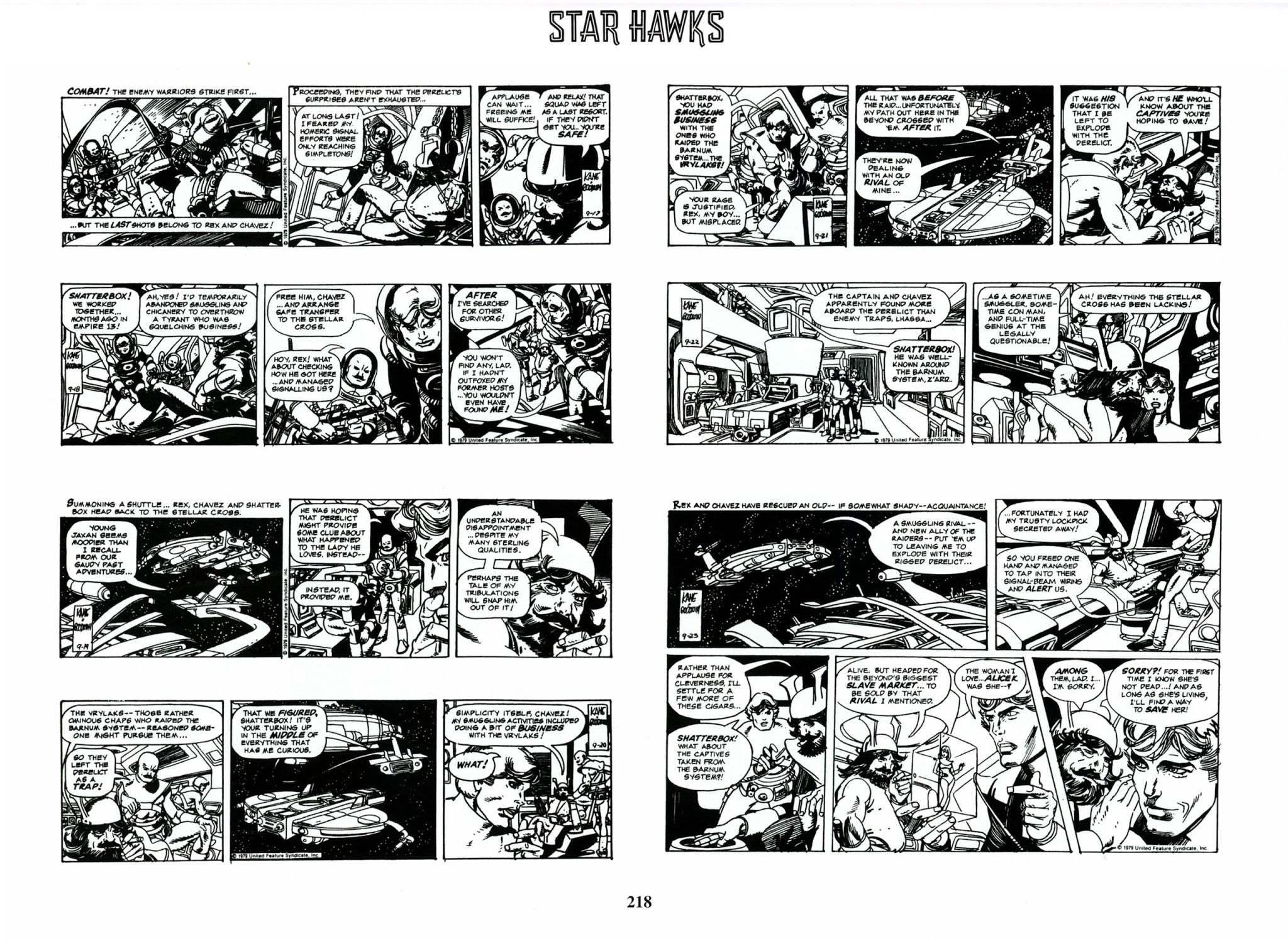 Read online Star Hawks: The Complete Series comic -  Issue # TPB - 220