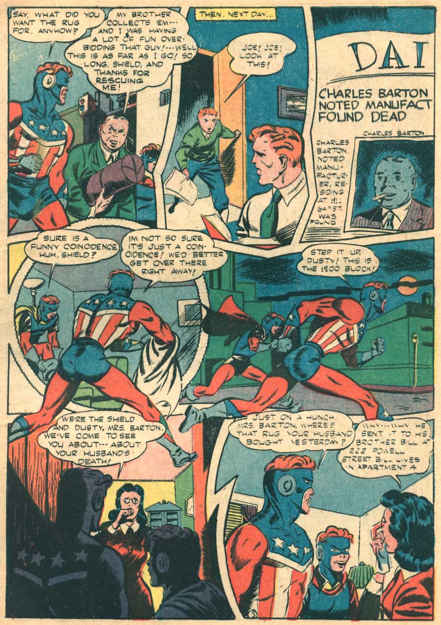 Read online Pep Comics comic -  Issue #34 - 7