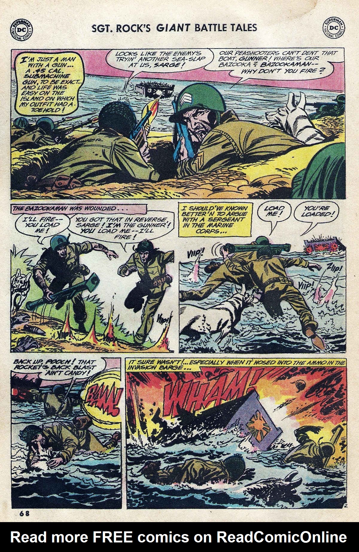 Read online Our Army at War (1952) comic -  Issue #203 - 70