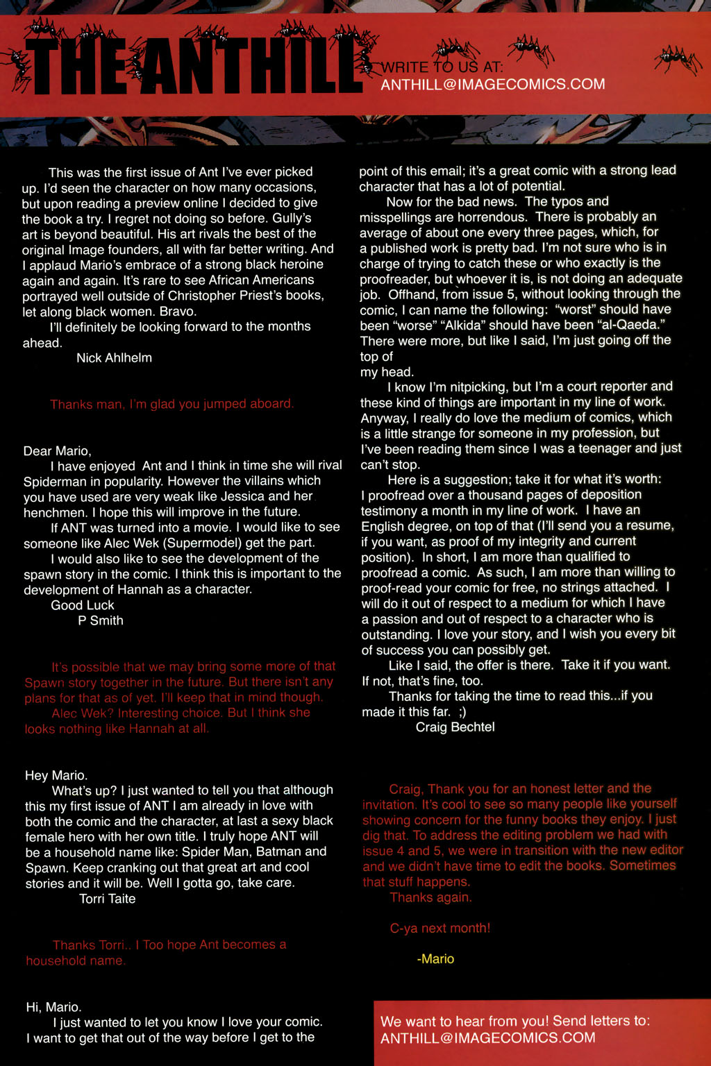 Read online Ant comic -  Issue #7 - 24