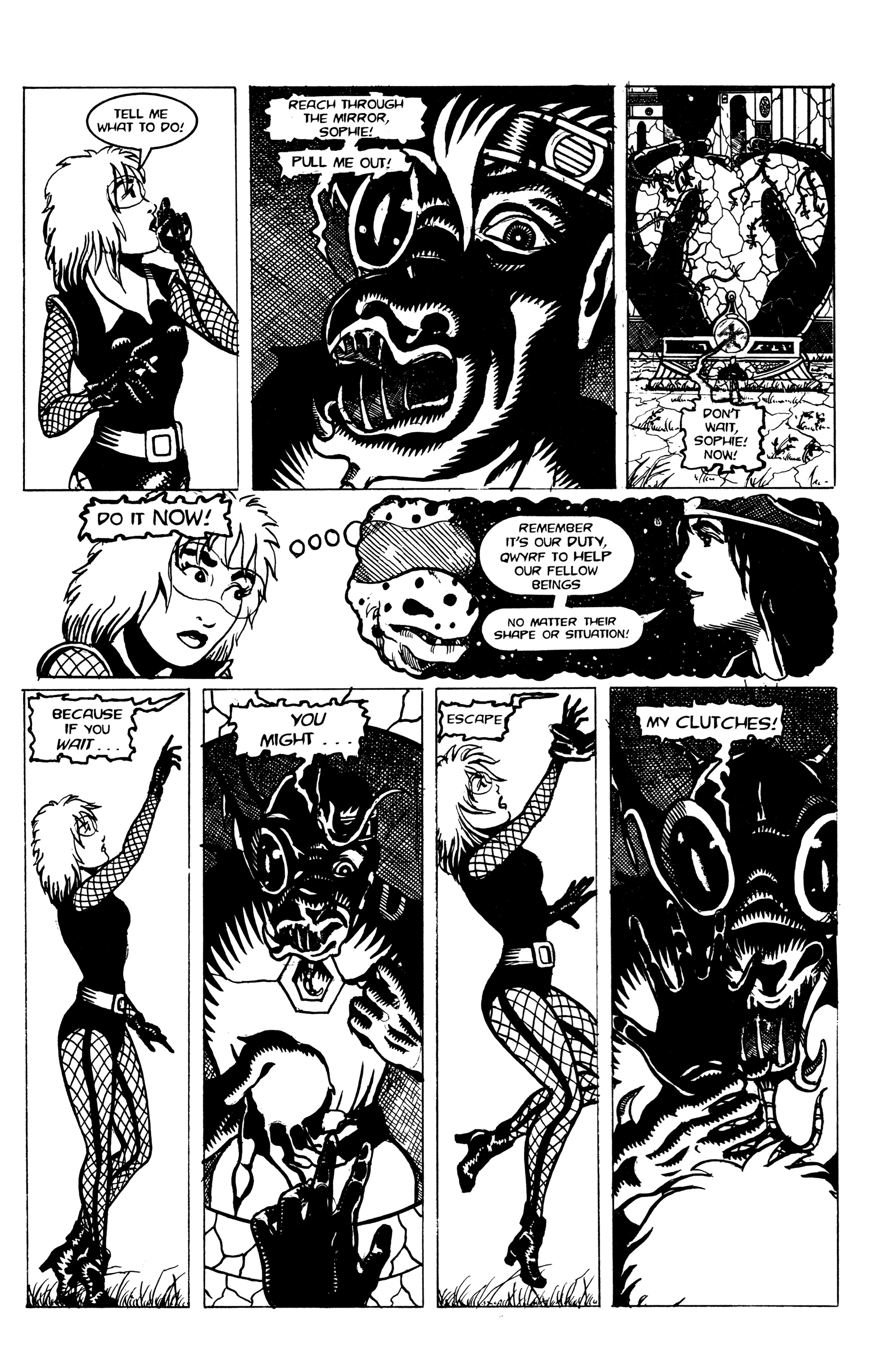 Read online Strange Attractors (1993) comic -  Issue #5 - 4