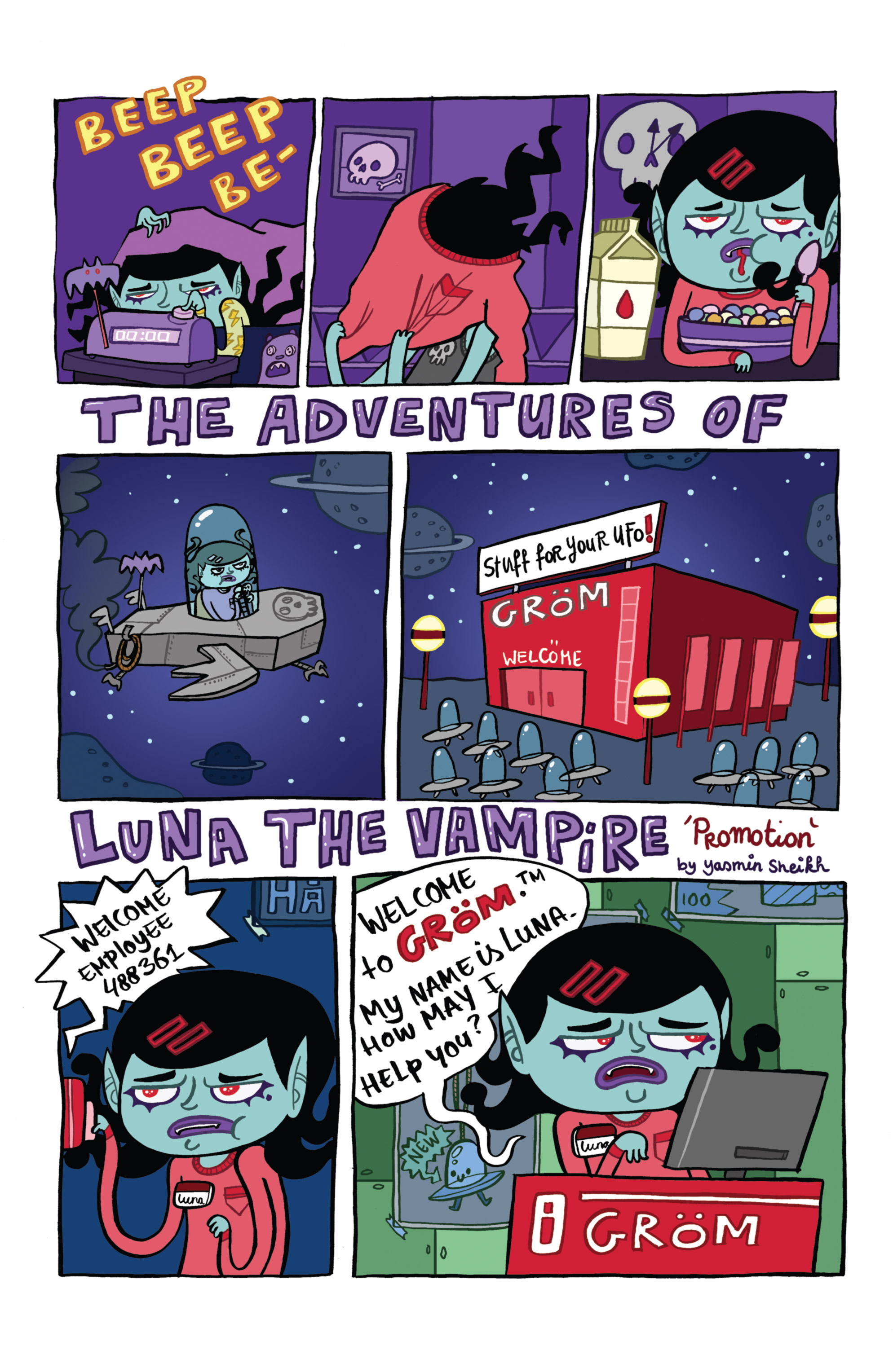 Read online The Adventures of Luna the Vampire comic -  Issue #2 - 3