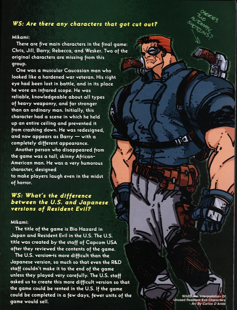 Read online Resident Evil (1998) comic -  Issue #1 - 19