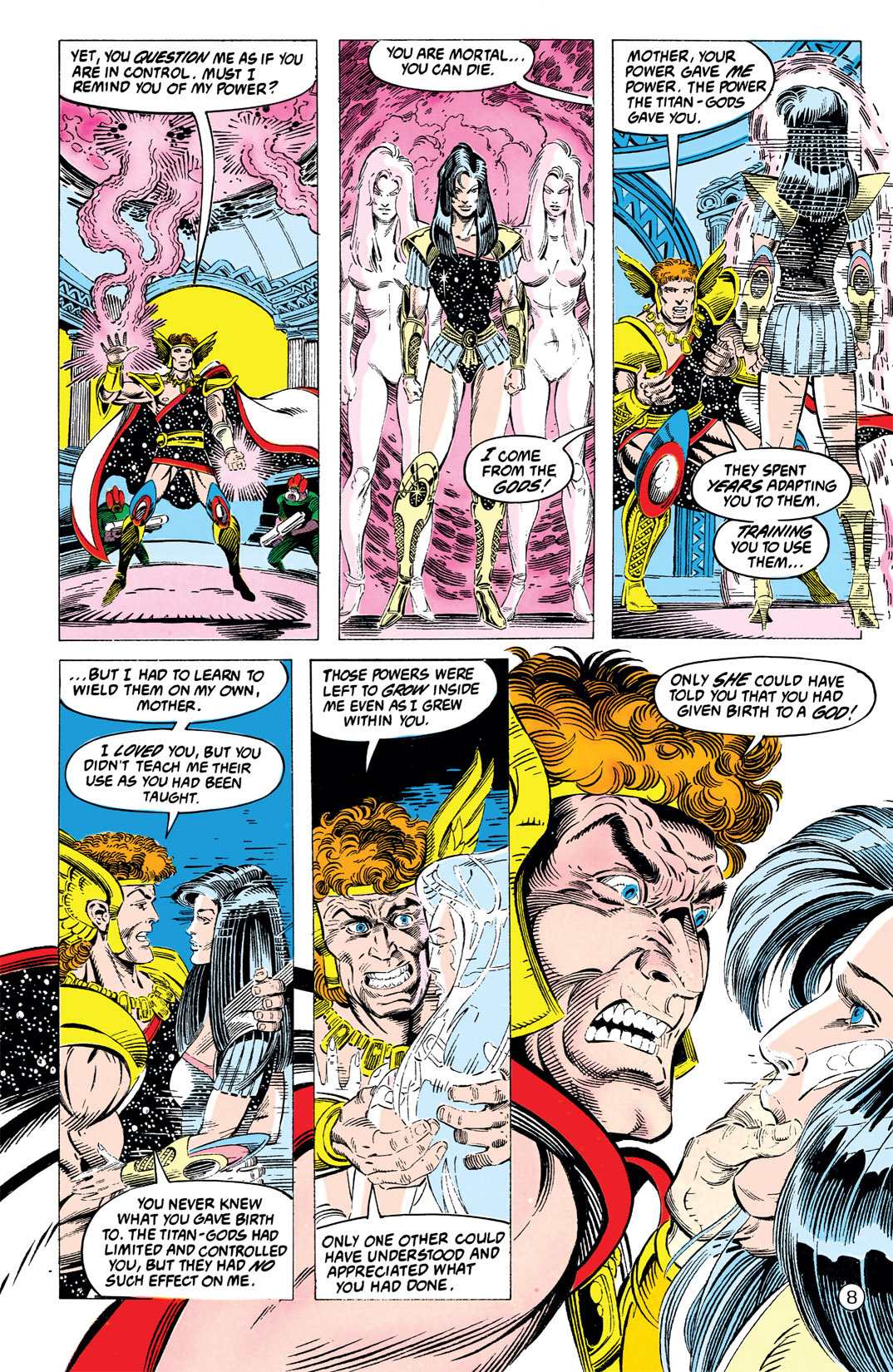 Read online The New Titans (1988) comic -  Issue #80 - 9