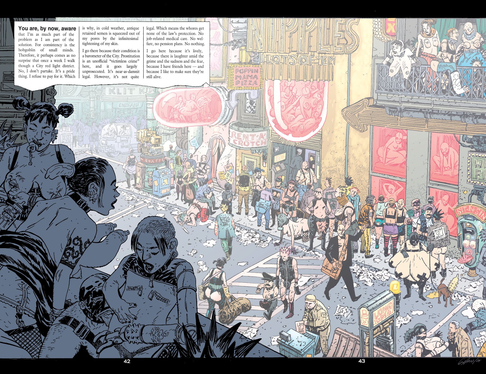 Read online Transmetropolitan comic -  Issue # Issue Filth of the City - 30