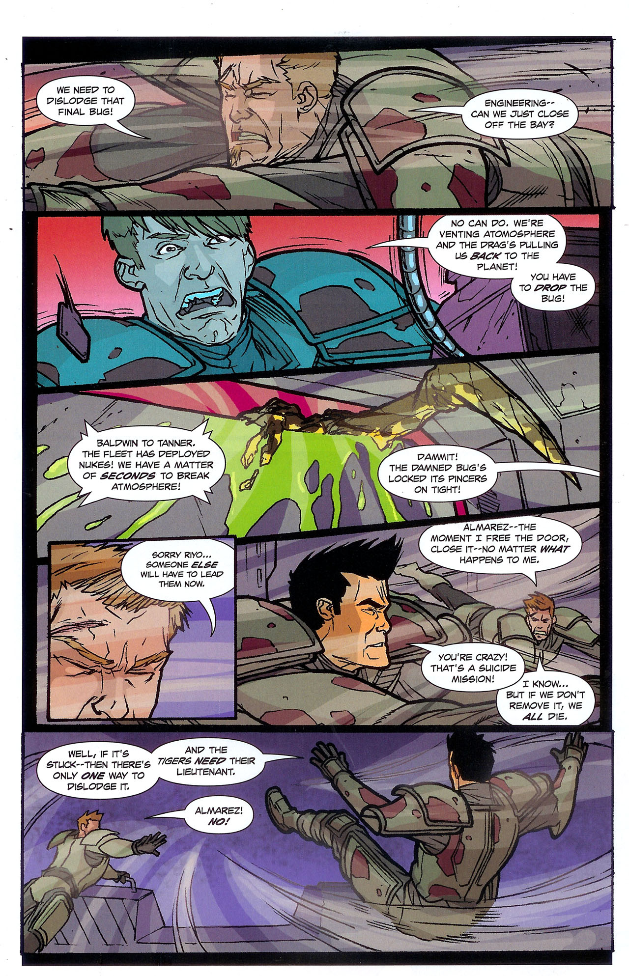 Read online Starship Troopers (2007) comic -  Issue #4 - 17