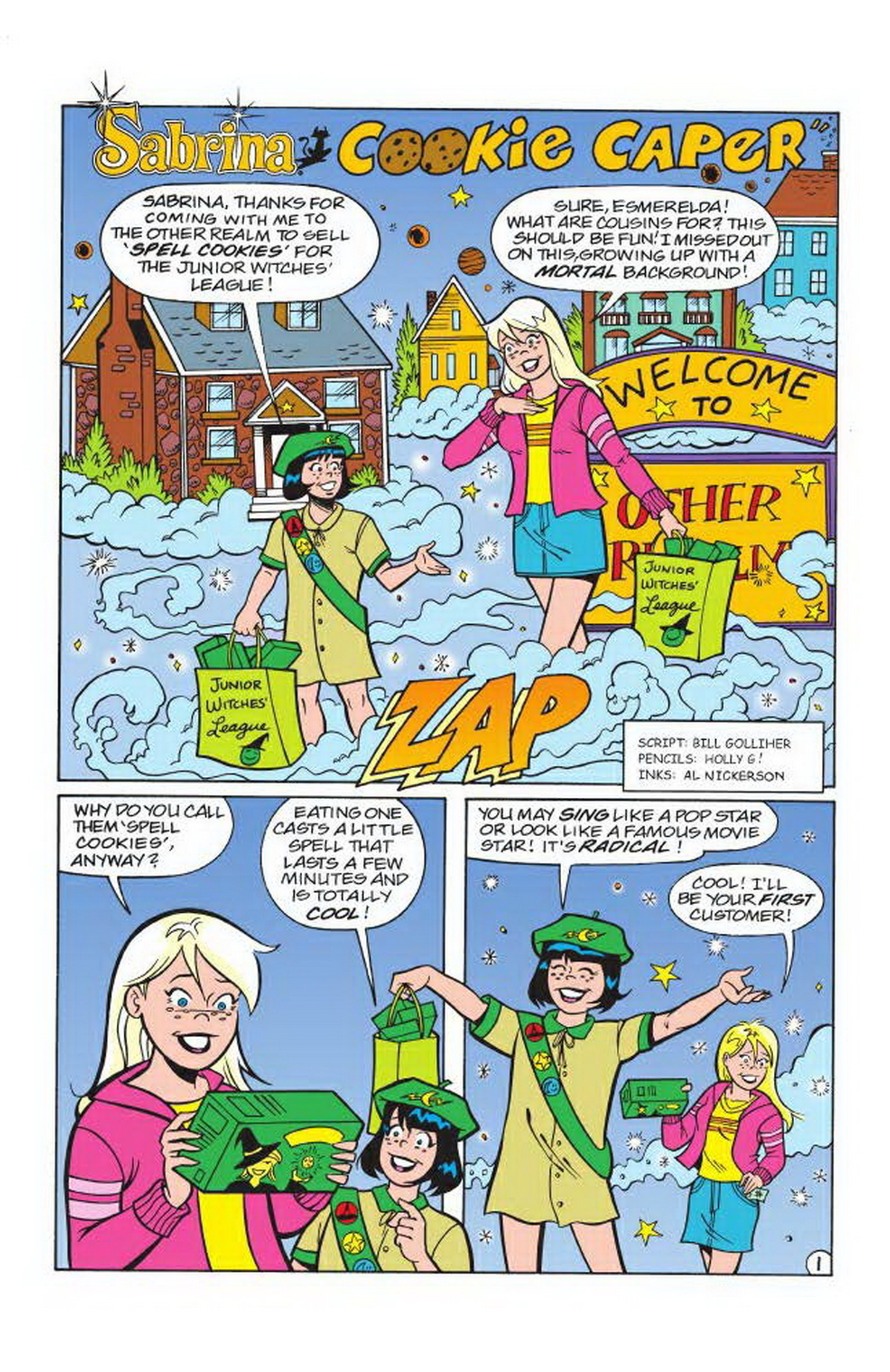 Read online Sabrina the Teenage Witch: 50 Magical Stories comic -  Issue # TPB (Part 3) - 48