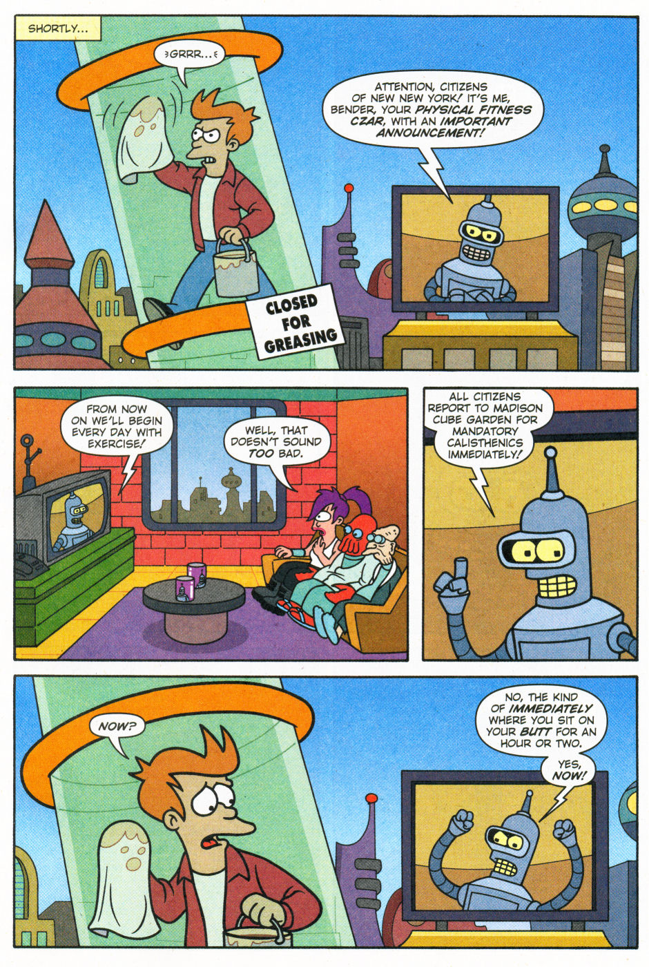 Read online Futurama Comics comic -  Issue #22 - 14