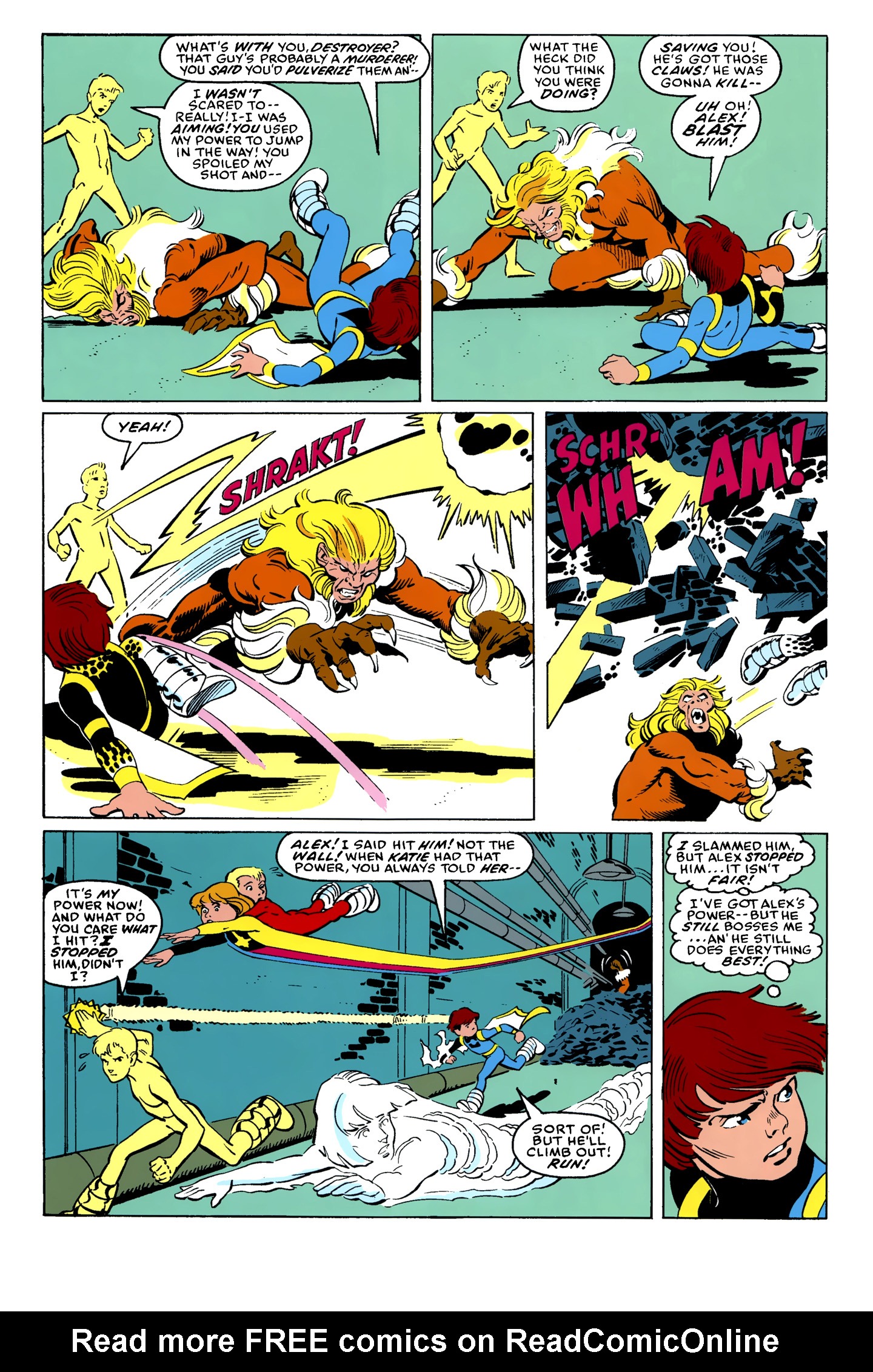 Read online Power Pack (1984) comic -  Issue #27 - 12