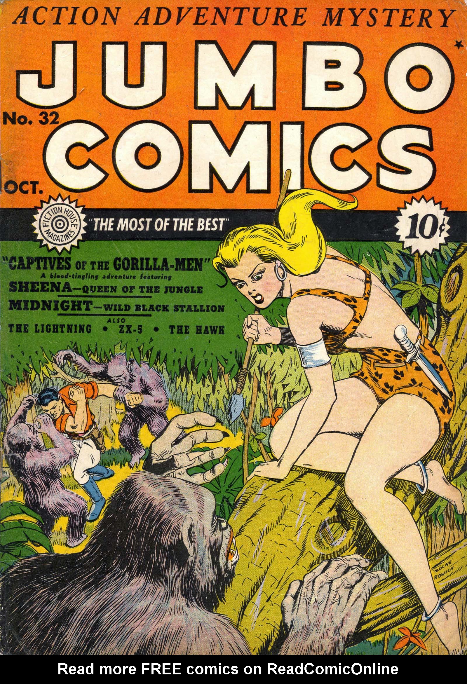 Read online Jumbo Comics comic -  Issue #32 - 1