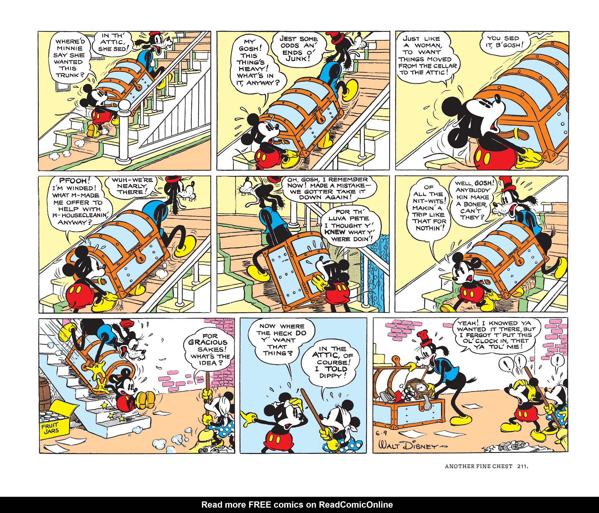 Read online Walt Disney's Mickey Mouse Color Sundays comic -  Issue # TPB 1 (Part 3) - 11